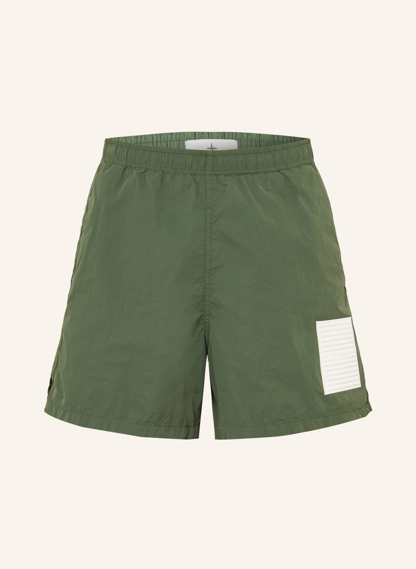STONE ISLAND Badeshorts: OLIV