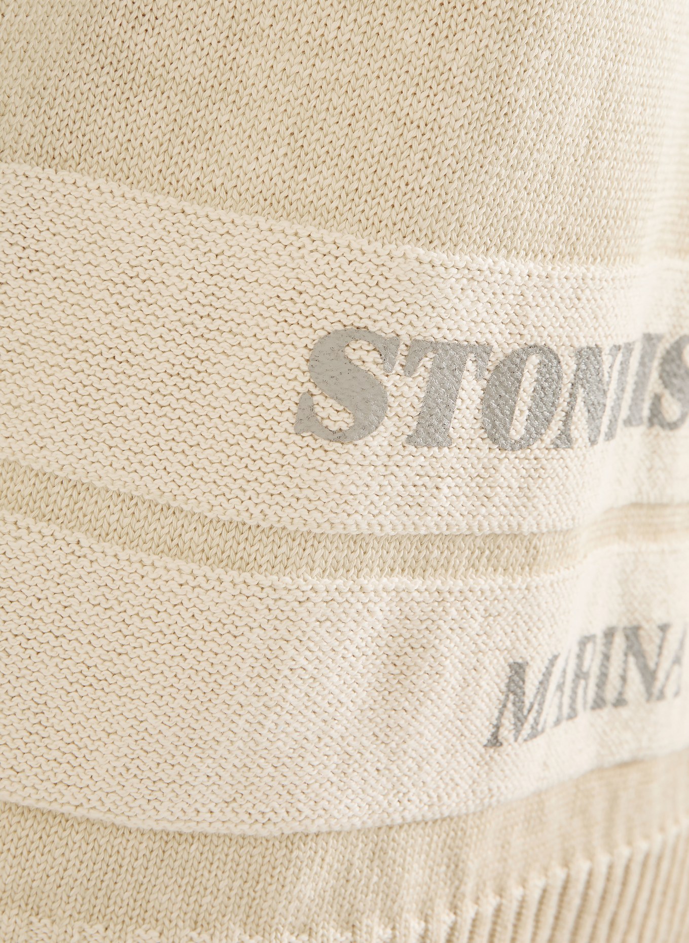 STONE ISLAND Trui met linnen: BEIGE