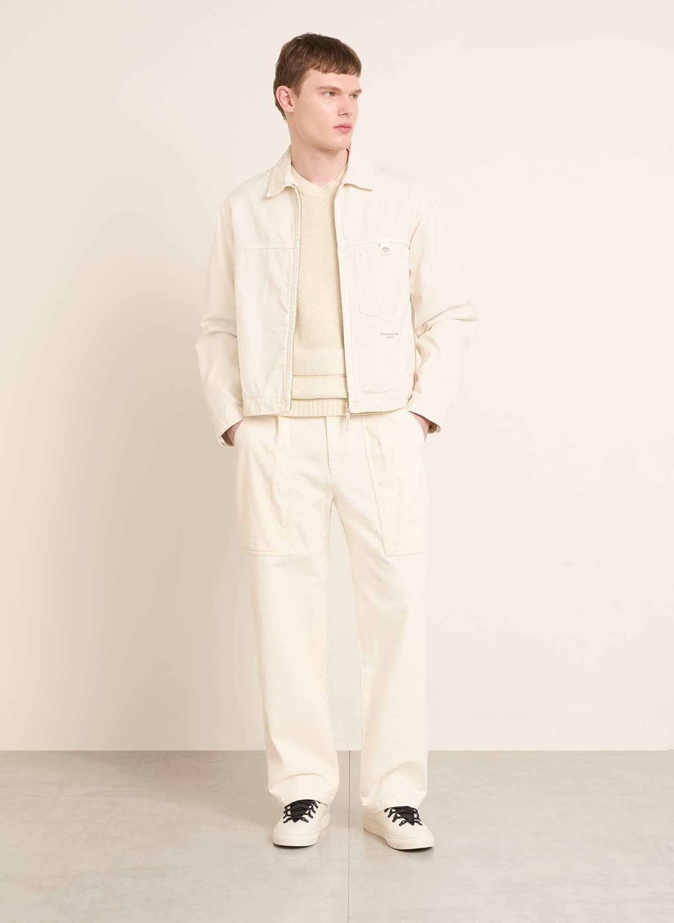 STONE ISLAND Overjas MARINA: CRÈME