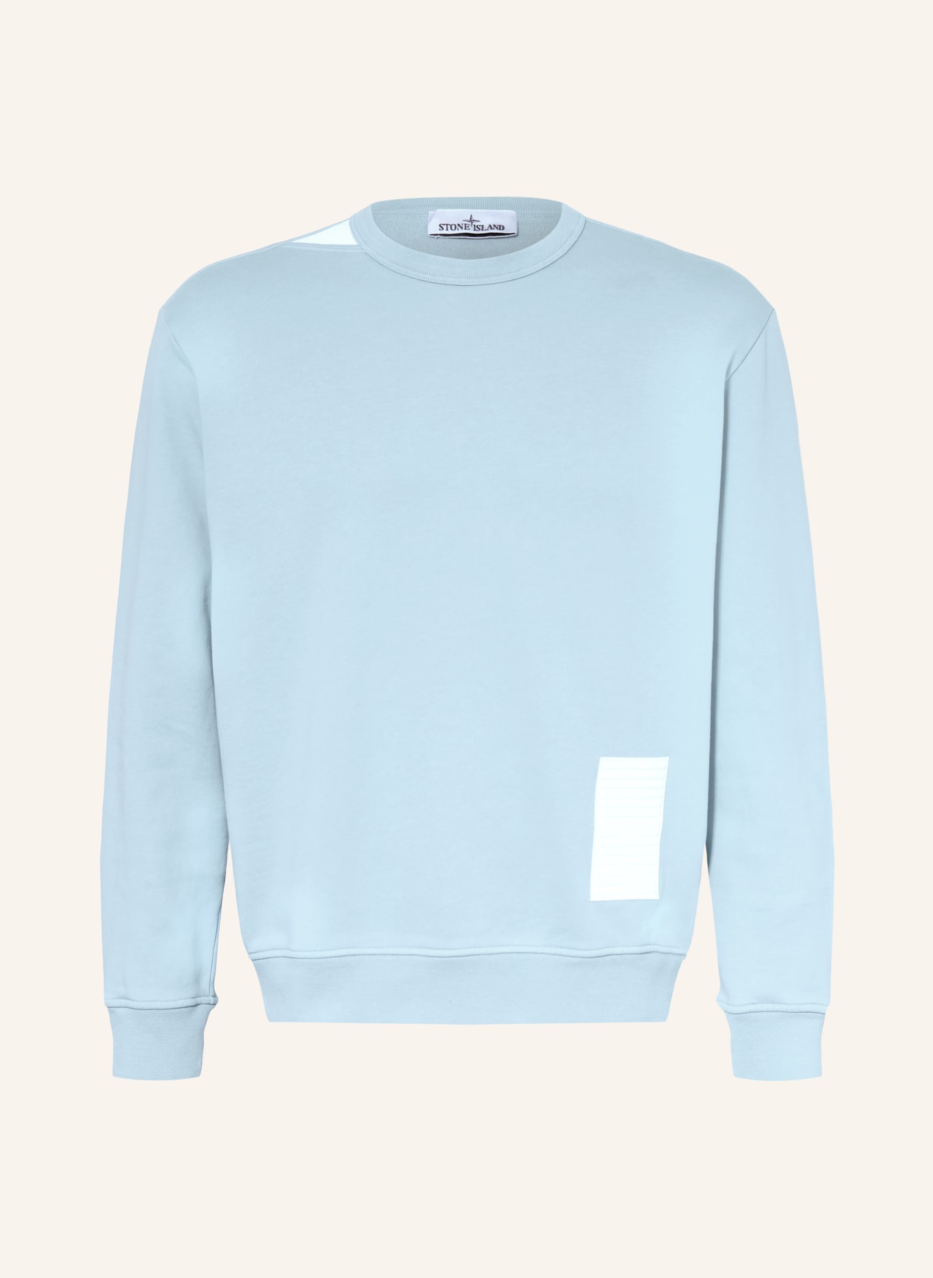 STONE ISLAND Sweatshirt: LICHTBLAUW