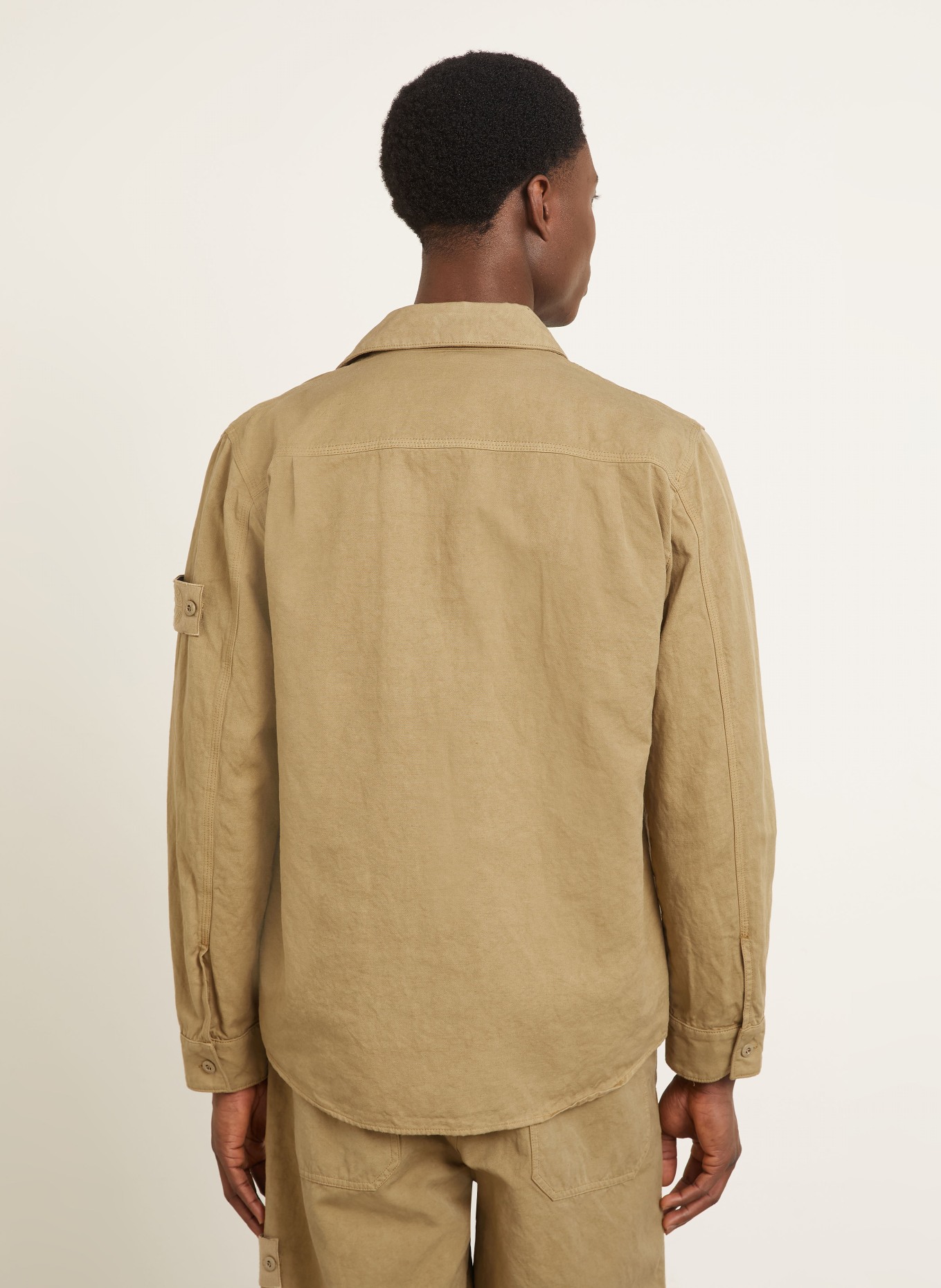STONE ISLAND Overjacket GHOST: KHAKI