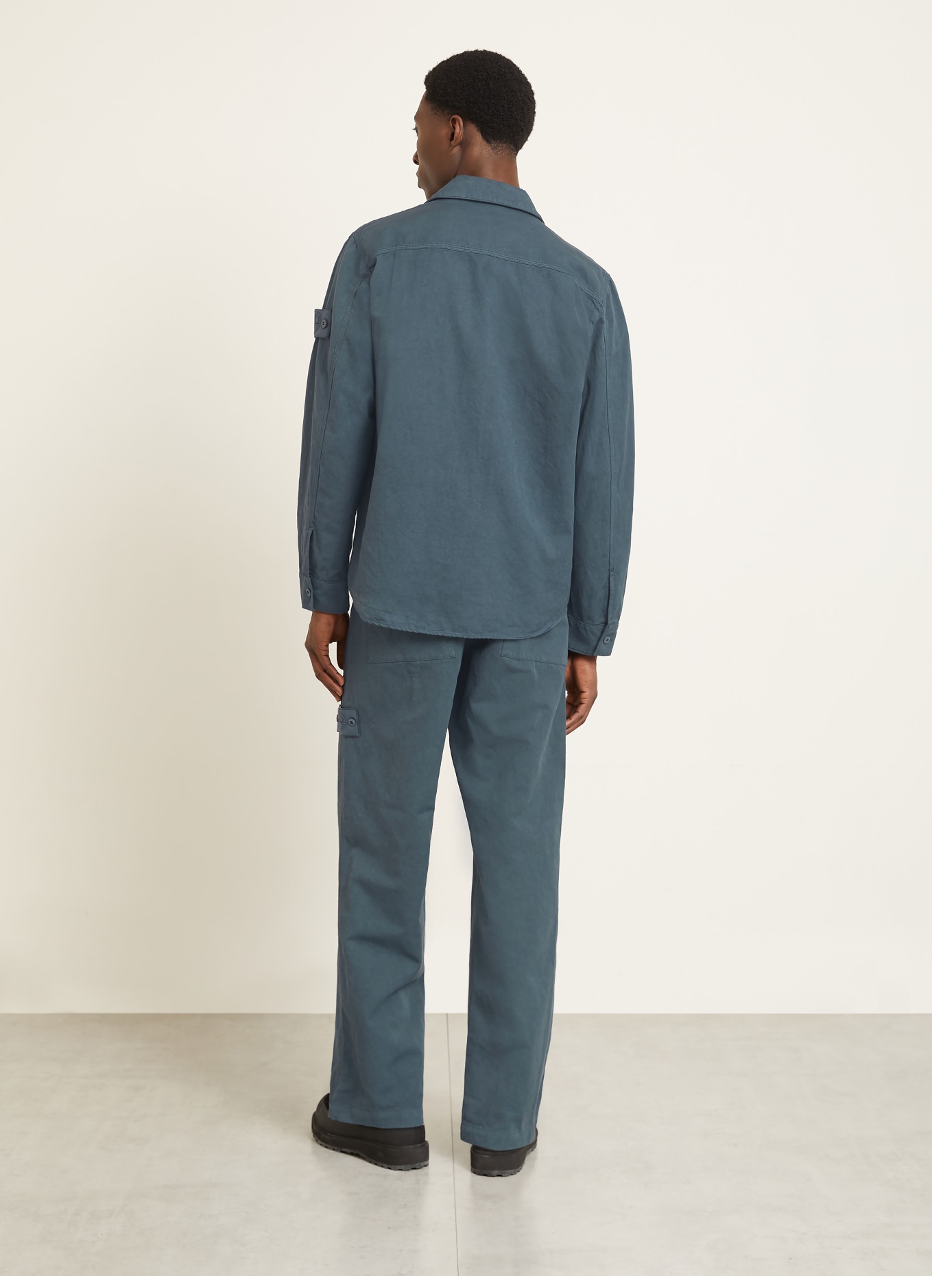 STONE ISLAND Overjacket GHOST: DUNKELBLAU