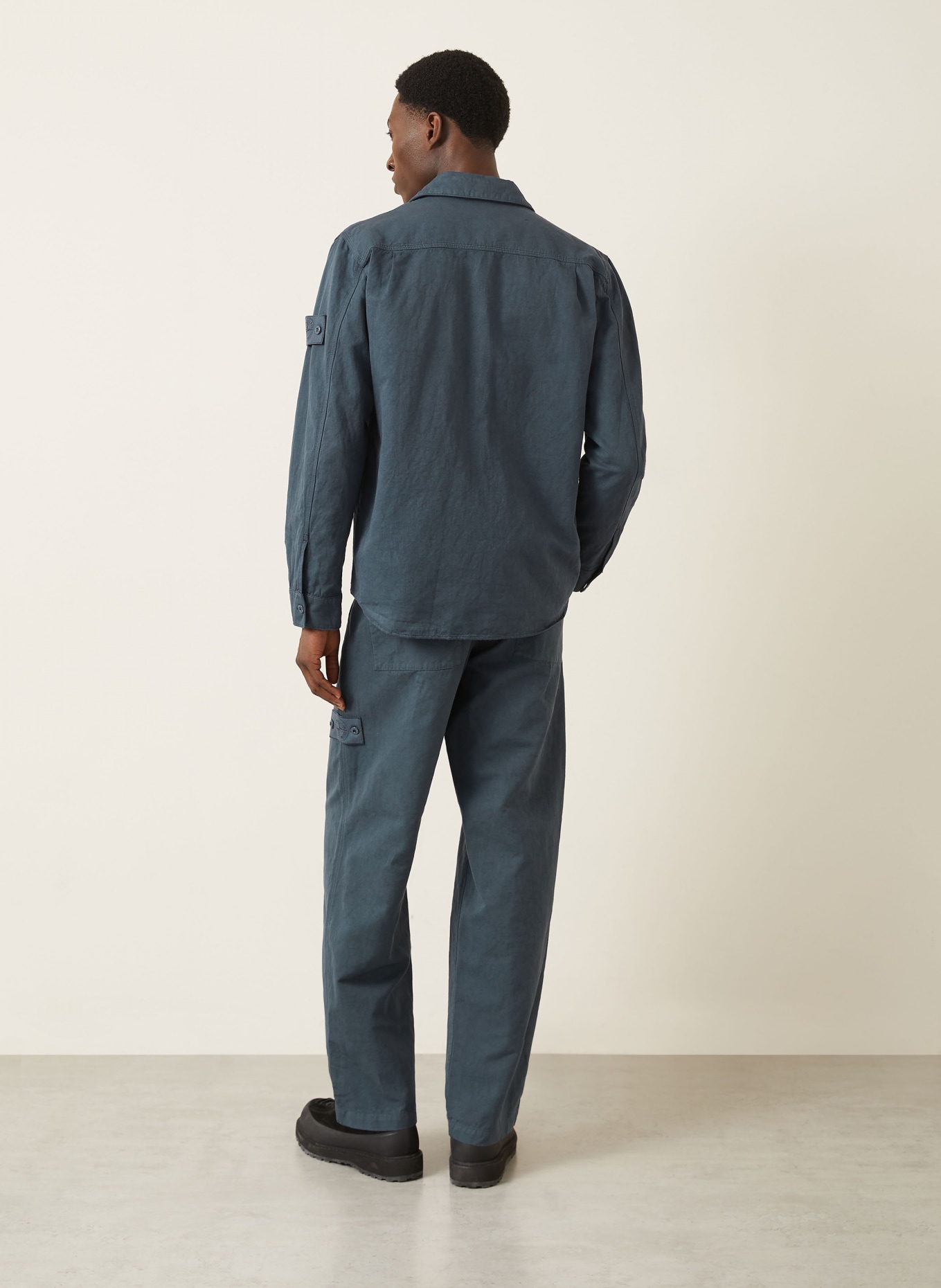 STONE ISLAND Chino GHOST Regular Fit: DARK BLUE