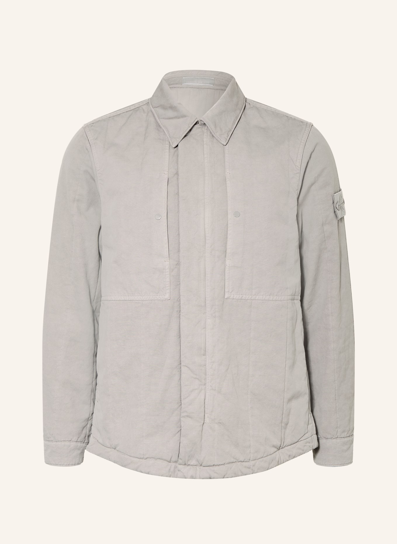 STONE ISLAND Overjacket GHOST: GRAU
