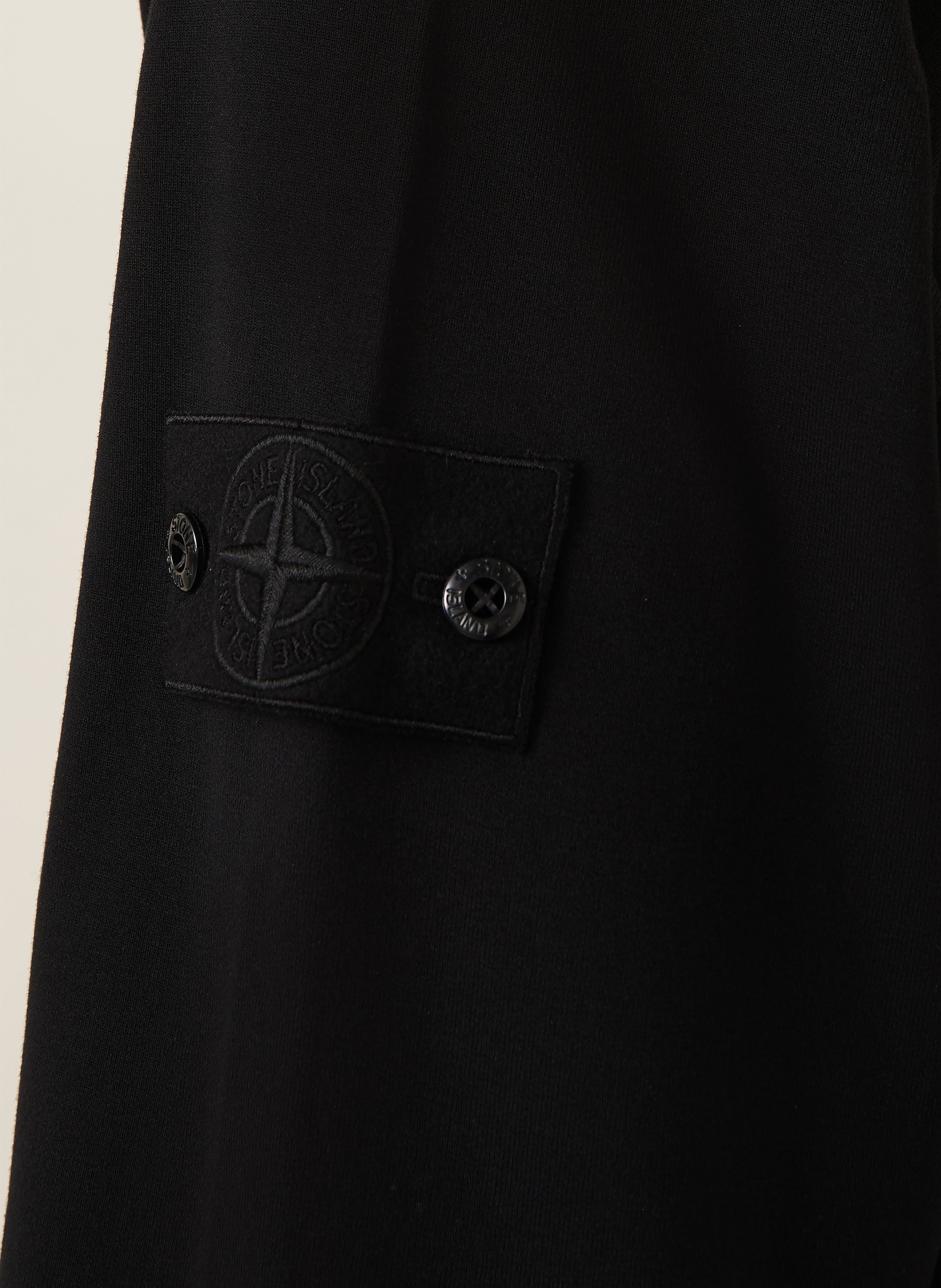 STONE ISLAND Sweatshirt GHOST: ZWART