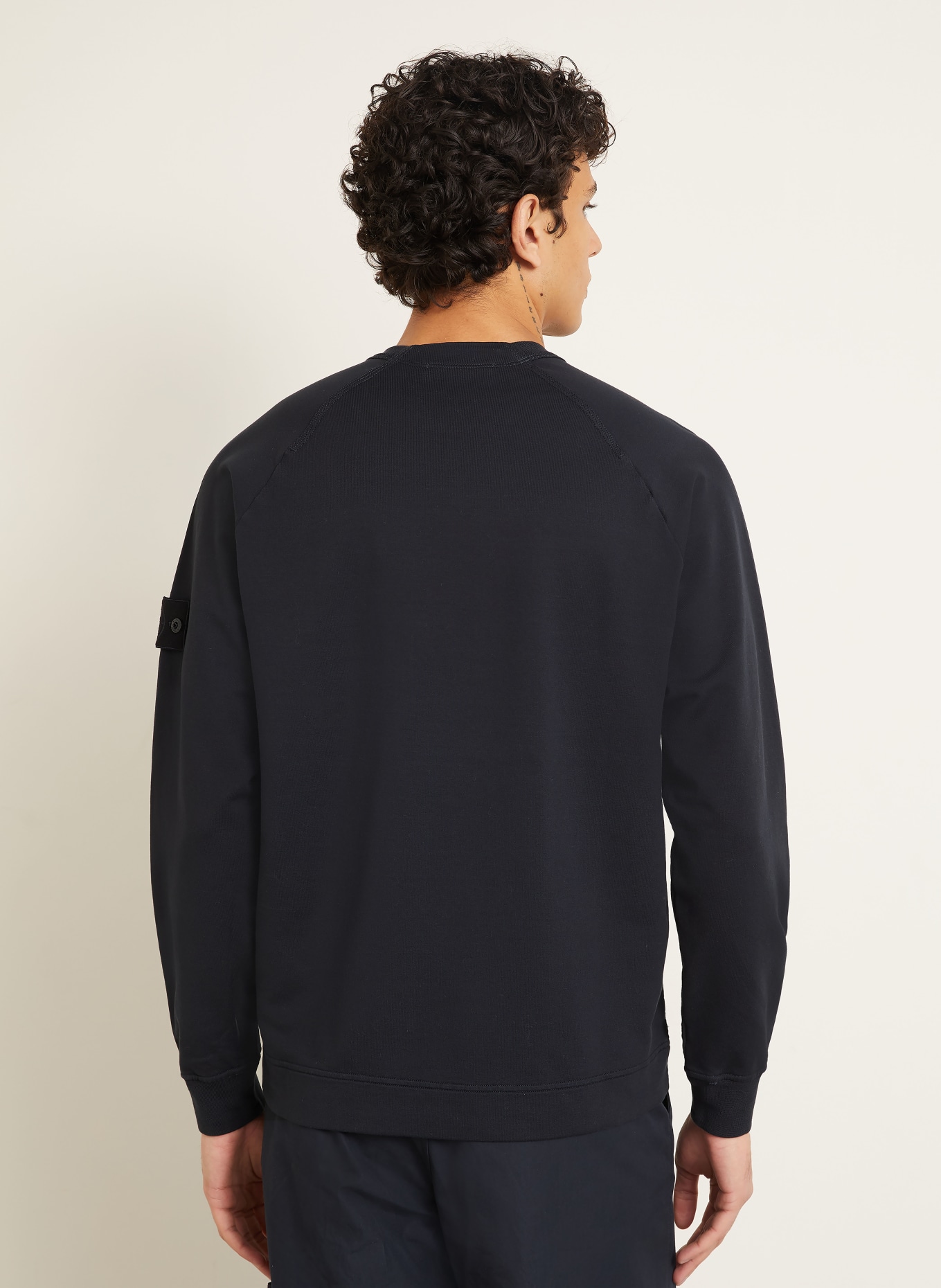 STONE ISLAND Sweatshirt GHOST: DONKERBLAUW