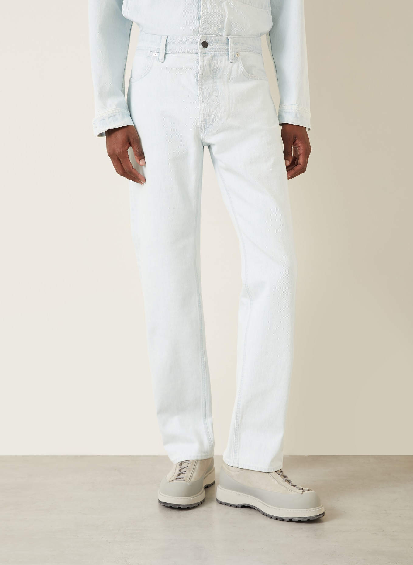 STONE ISLAND Jeans Straight Fit: VJ203 BLUE EXTRA BLEACH