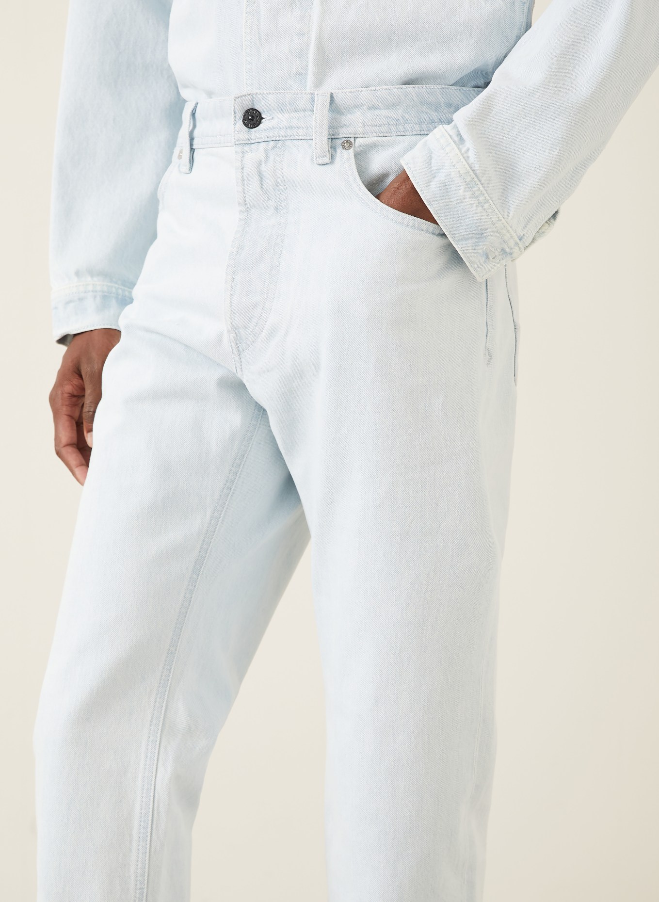 STONE ISLAND Jeans Straight Fit: VJ203 BLUE EXTRA BLEACH