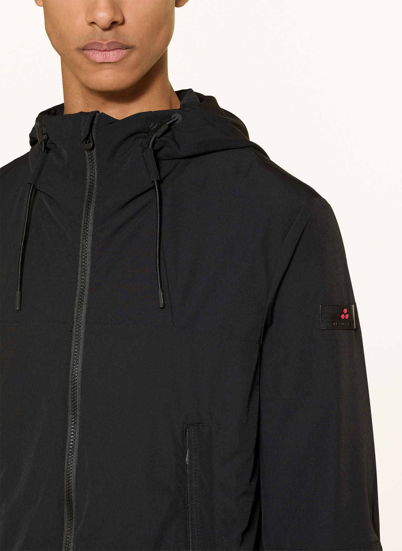 PEUTEREY Veste fonctionnelle UYAPO: NOIR