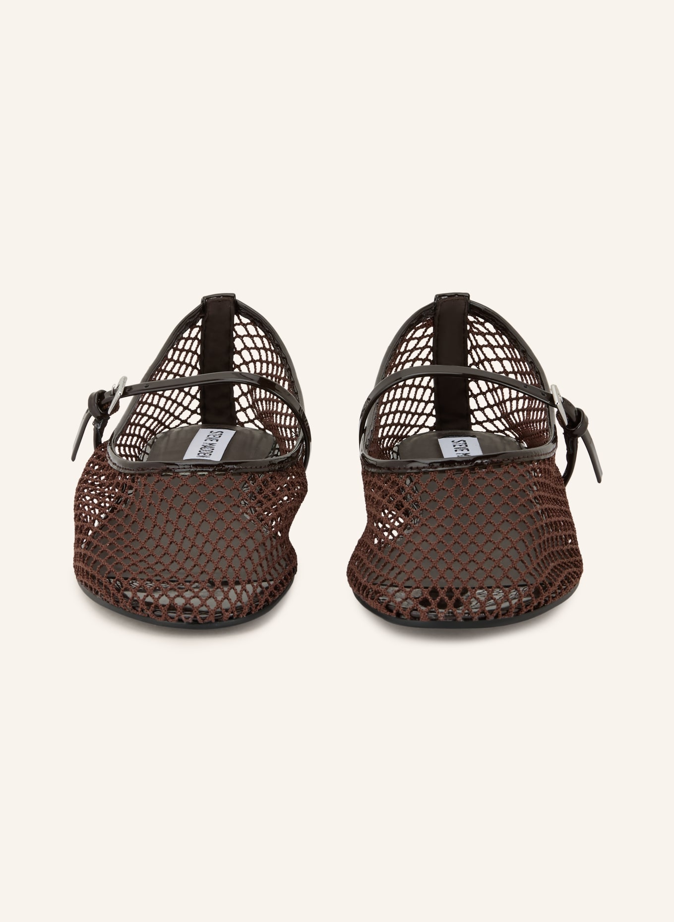 STEVE MADDEN Mary-Jane-Ballerinas MAGS: DUNKELBRAUN