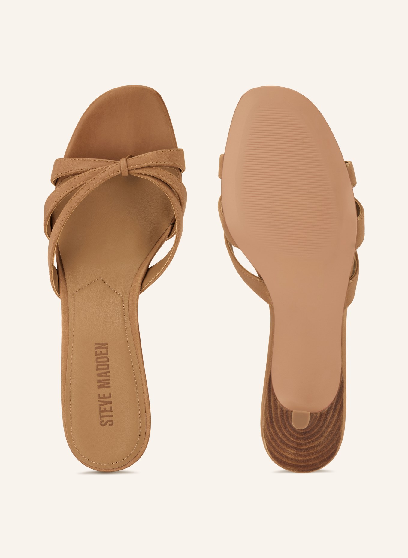 STEVE MADDEN CARY Toe Separators: CAMEL