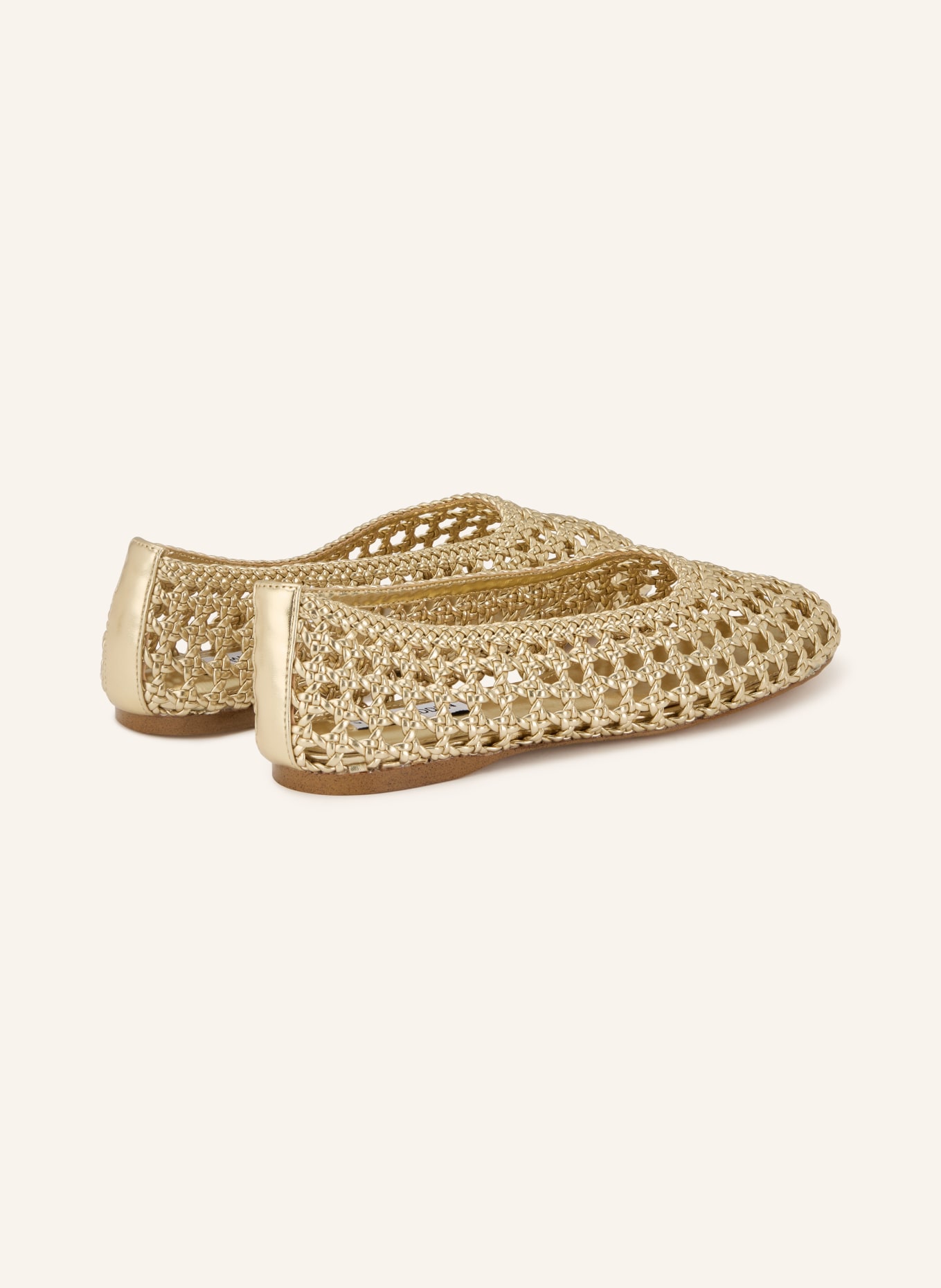 STEVE MADDEN RENA Ballerinas: GOLD