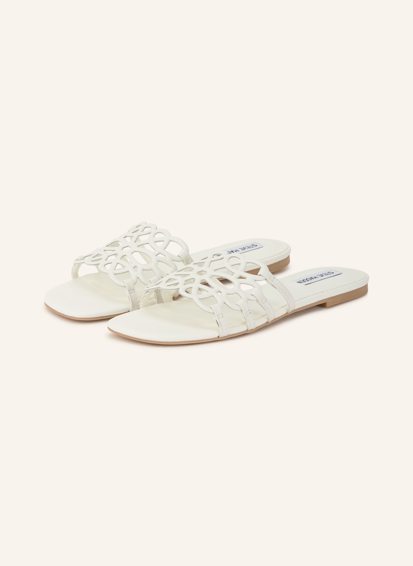 STEVE MADDEN Pantoletten LOTUS: WEISS