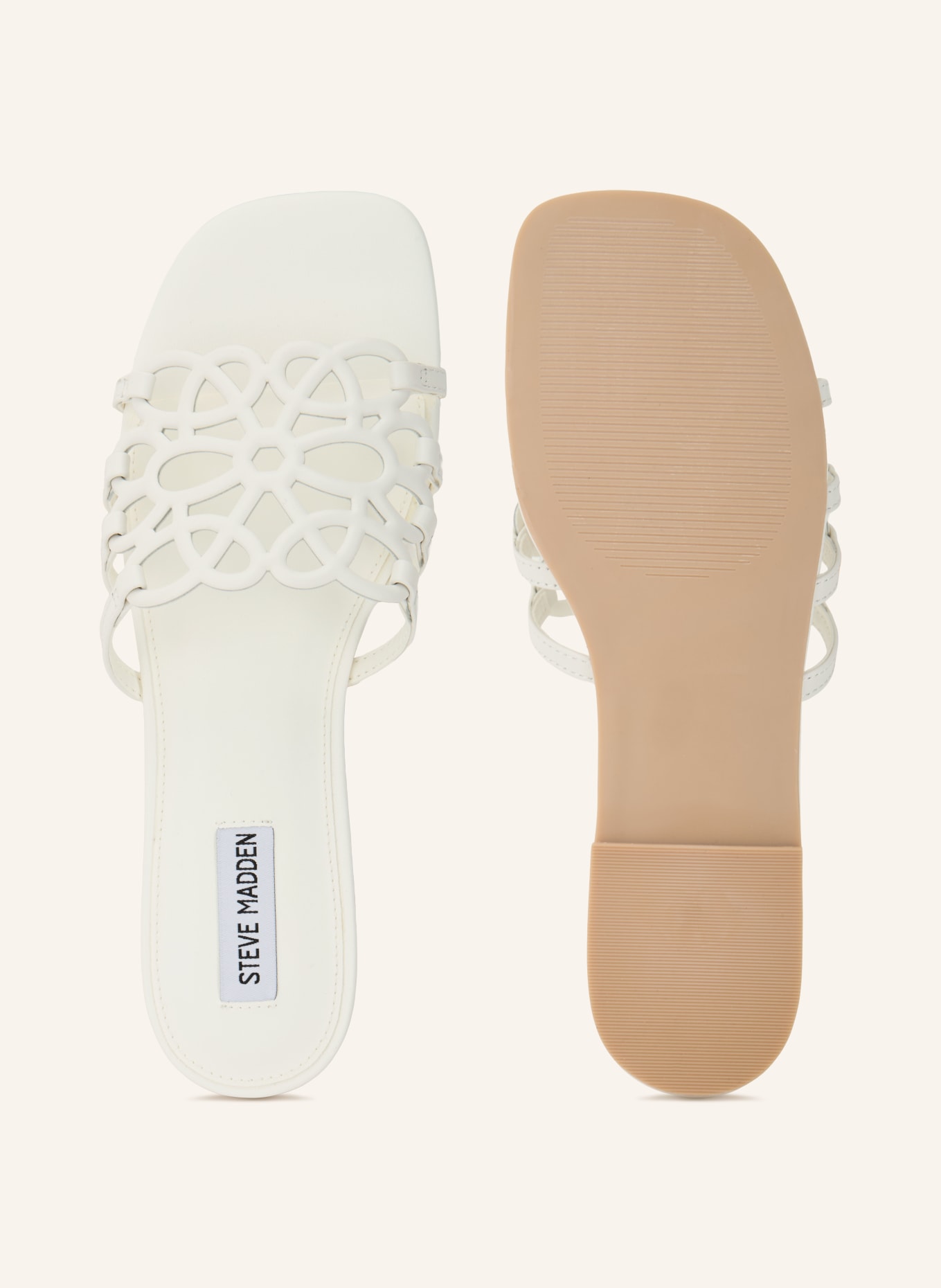 STEVE MADDEN Pantoletten LOTUS: WEISS