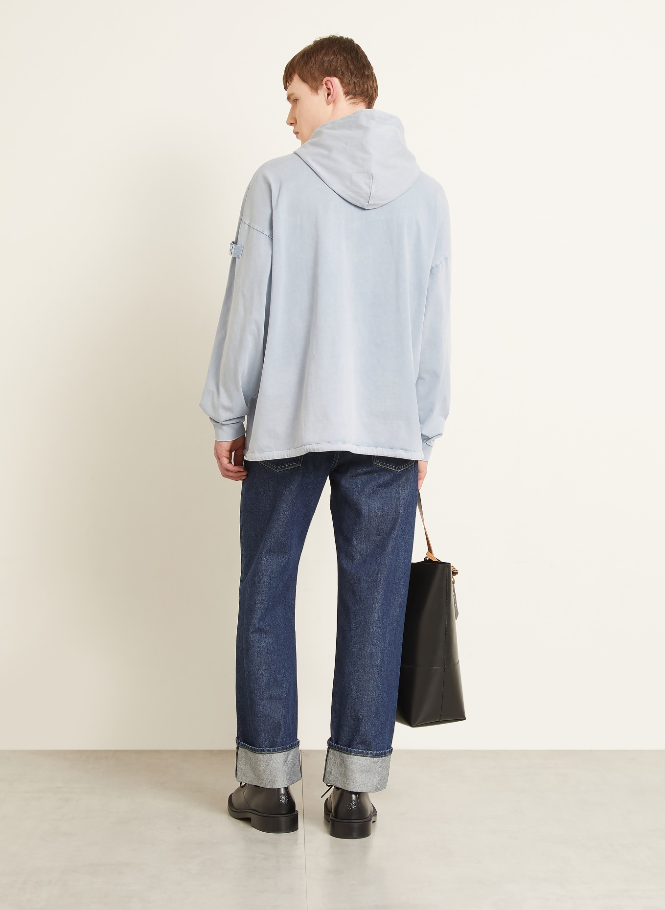MARNI Hoodie: HELLBLAU