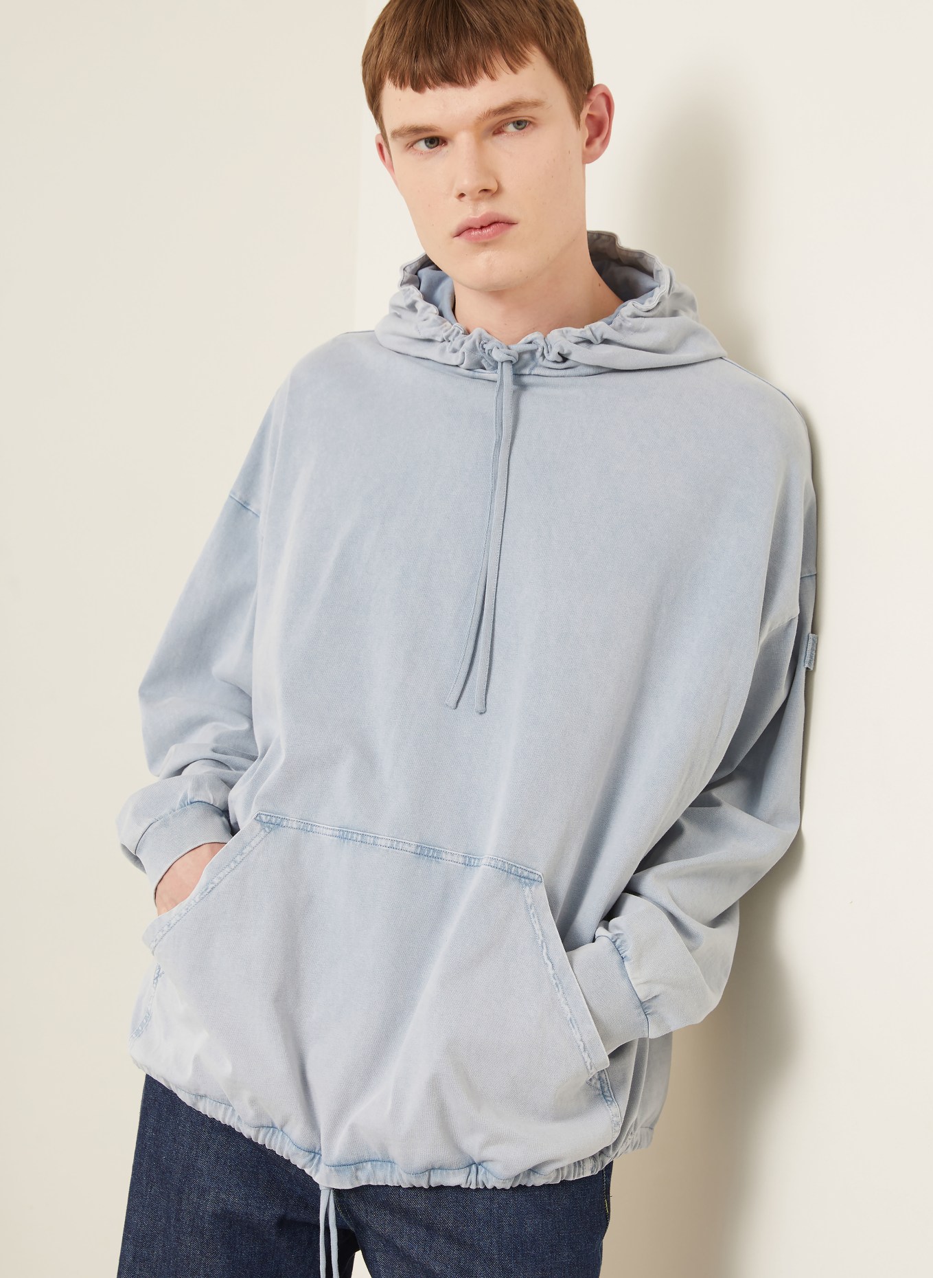 MARNI Hoodie: HELLBLAU