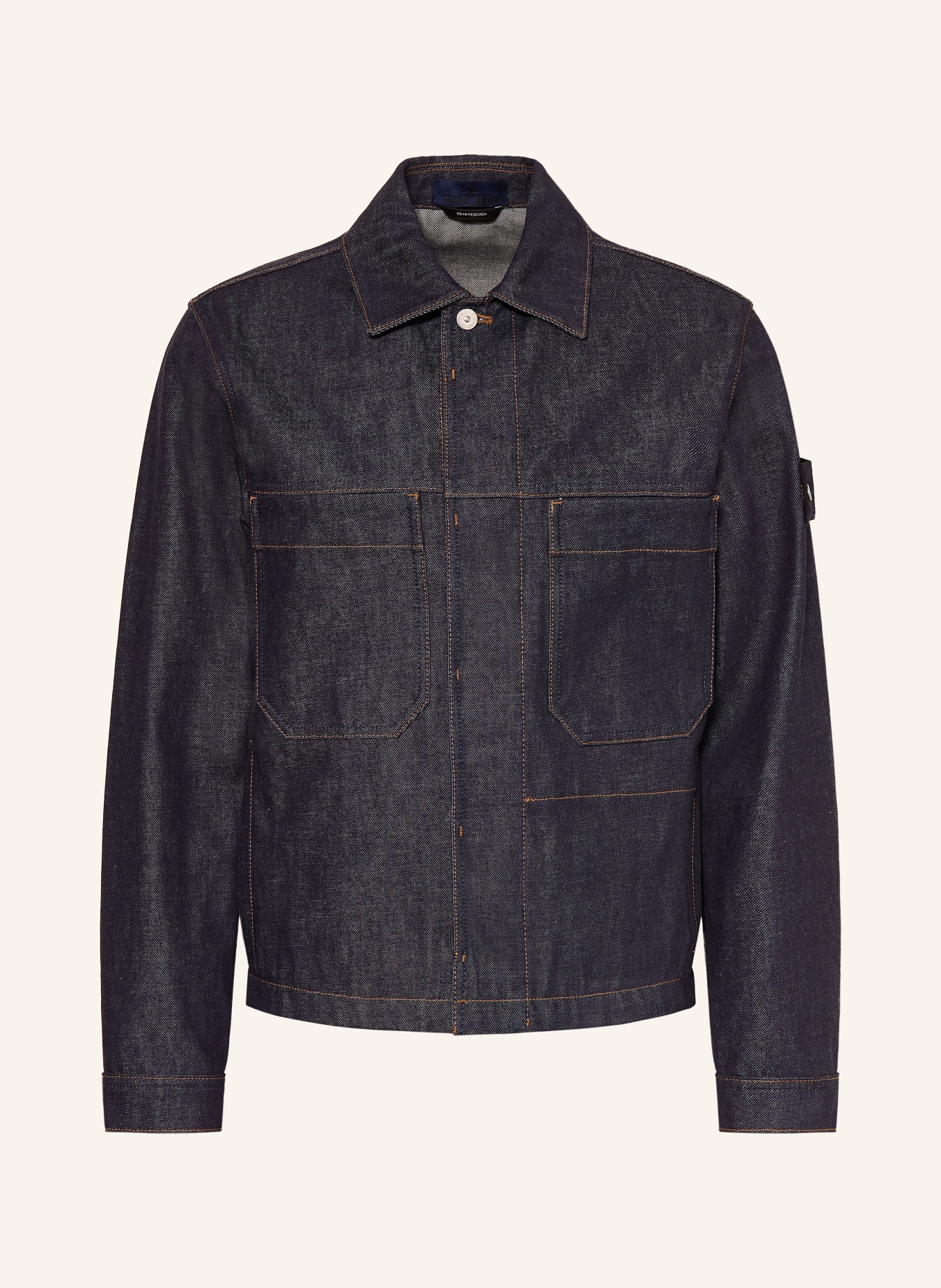 STONE ISLAND Jeansjacke: VJ200 BLUE RAW