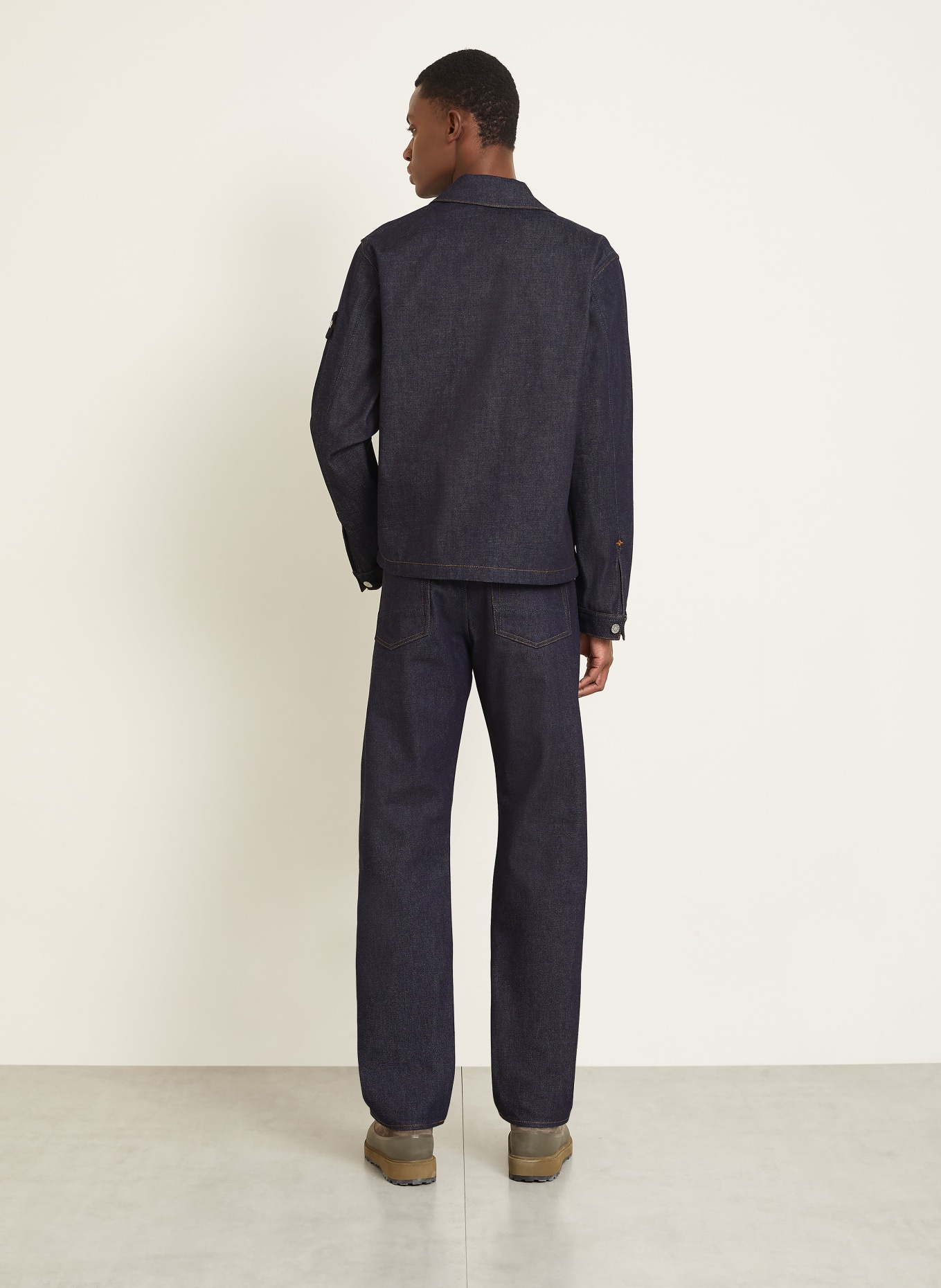 STONE ISLAND Jeansjacke: VJ200 BLUE RAW