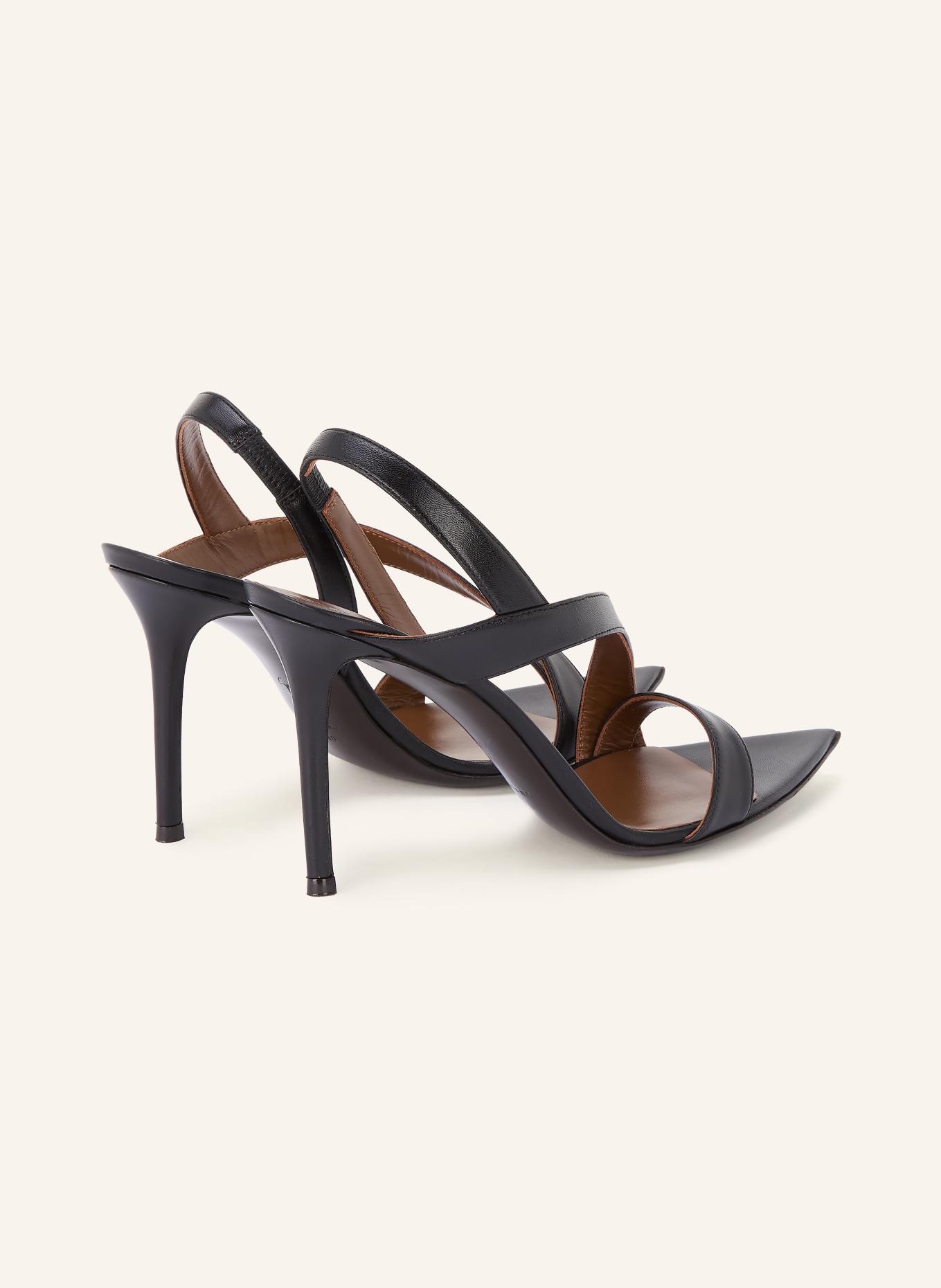 GIUSEPPE ZANOTTI DESIGN LINTRY sandals: BLACK