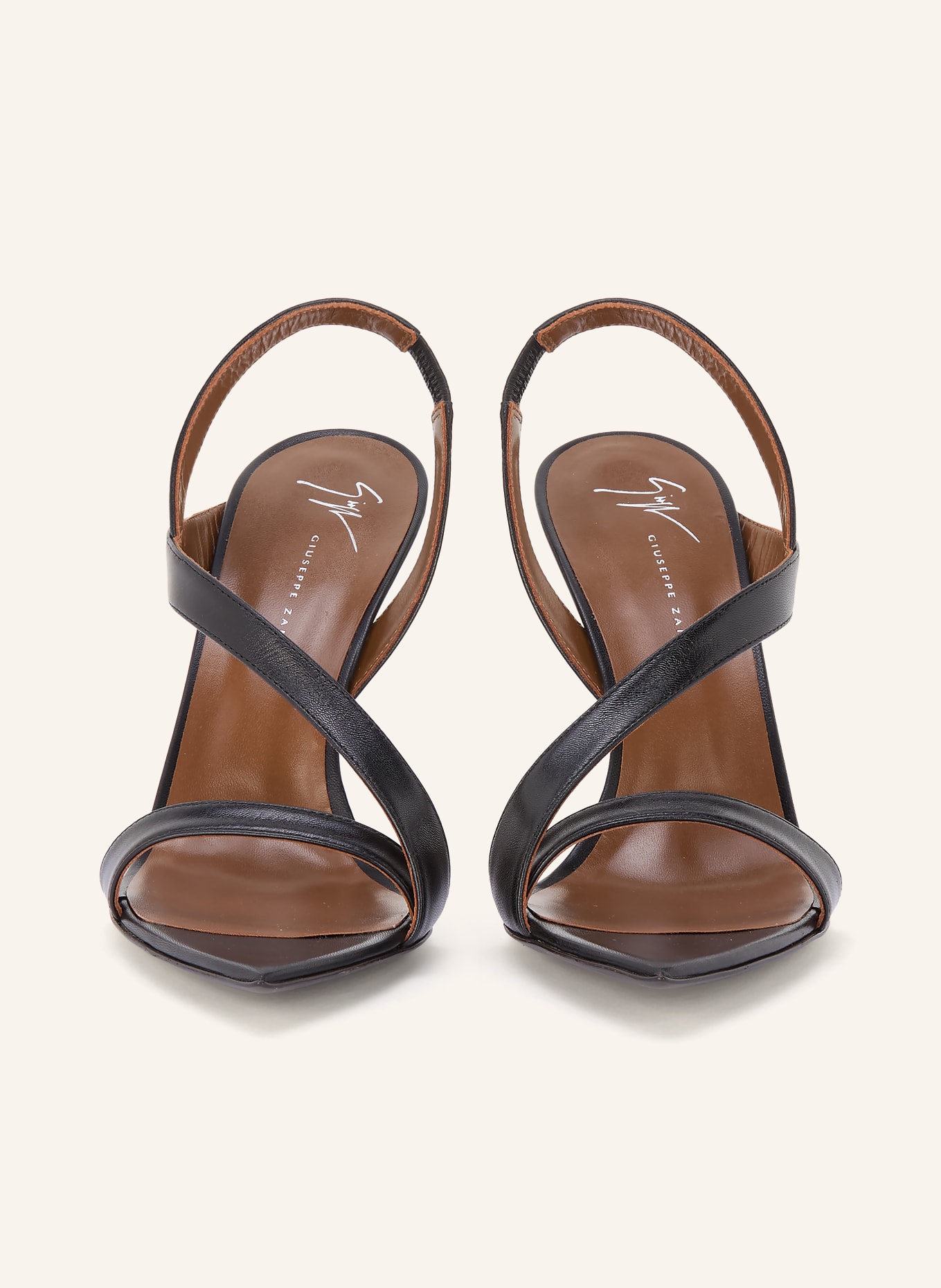 GIUSEPPE ZANOTTI DESIGN LINTRY sandals: BLACK