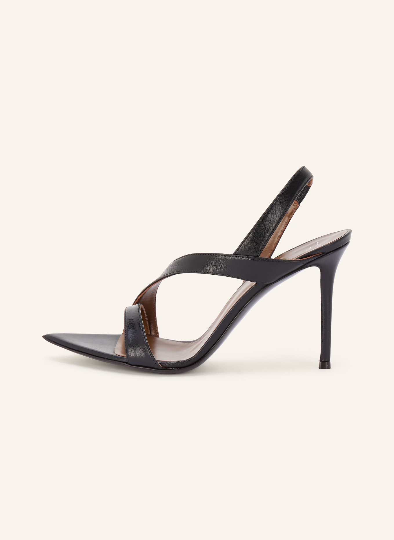 GIUSEPPE ZANOTTI DESIGN LINTRY sandals: BLACK