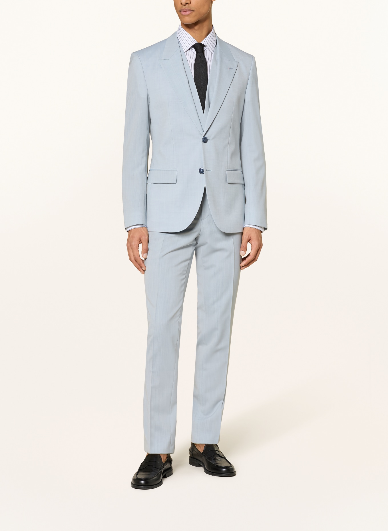 HUGO Costume HENRY/GETLIN Slim Fit: BLEU CLAIR