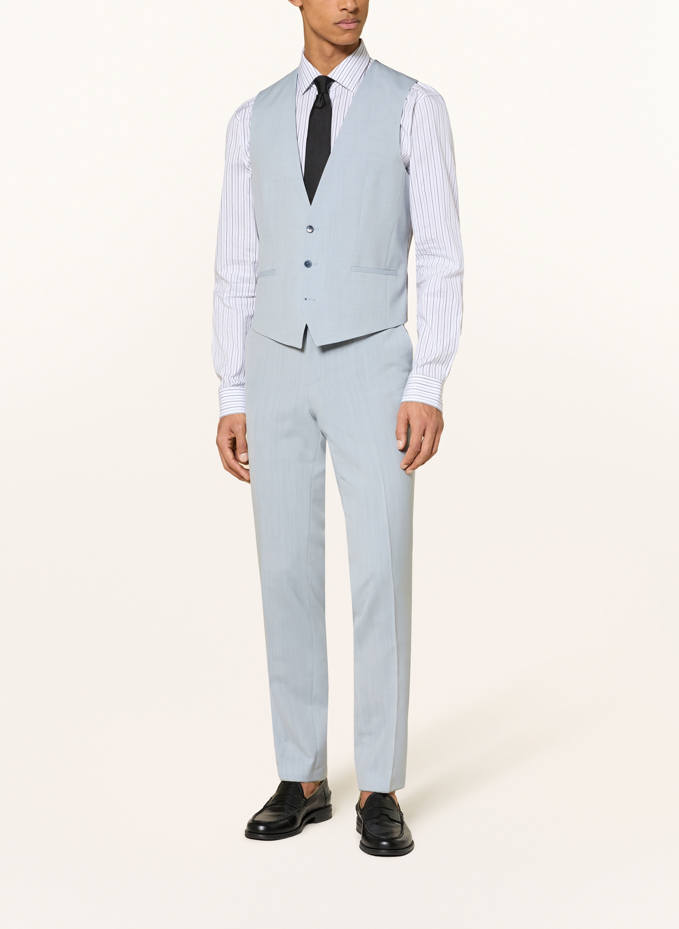 HUGO Costume HENRY/GETLIN Slim Fit: BLEU CLAIR