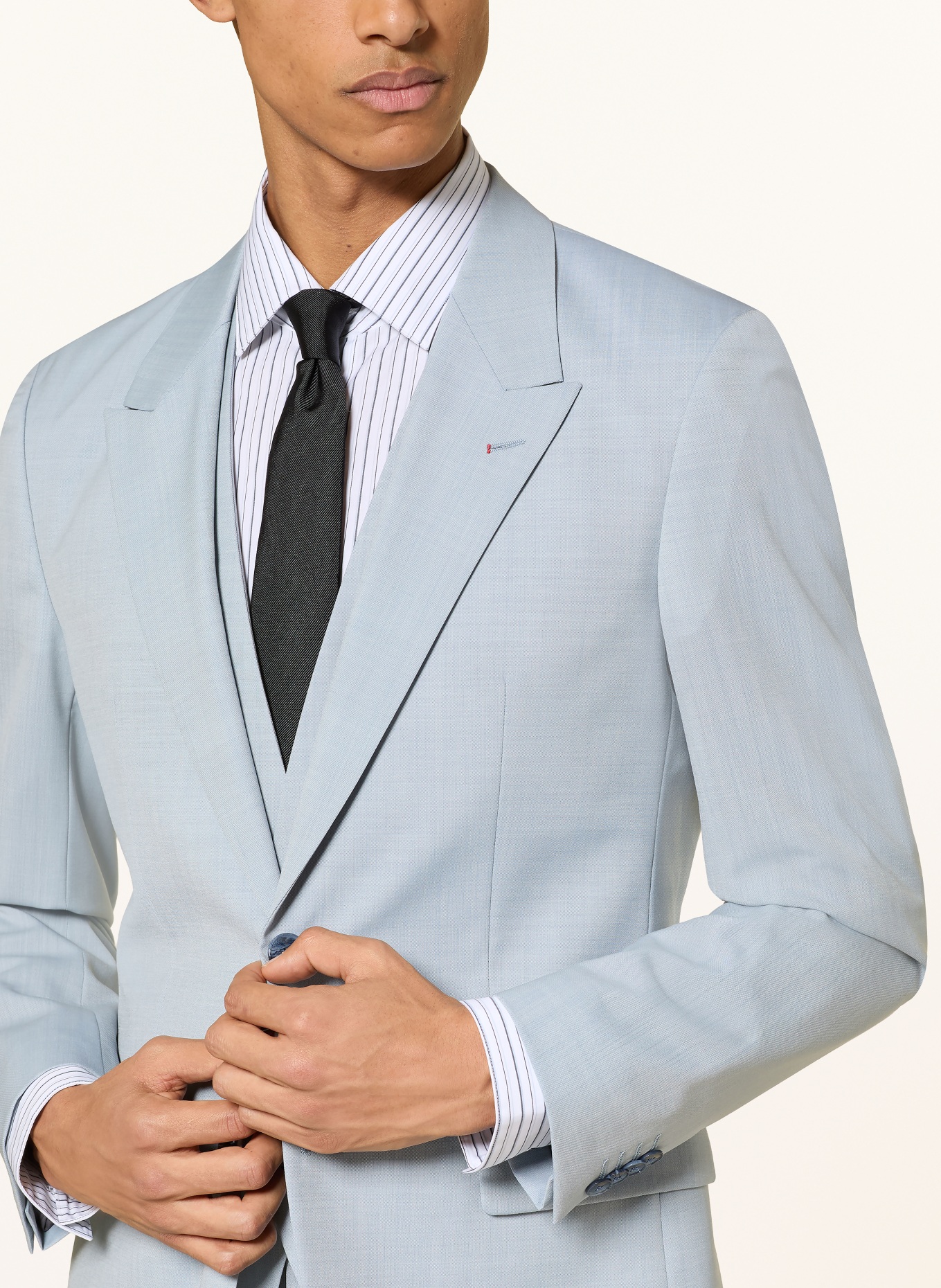 HUGO Costume HENRY/GETLIN Slim Fit: BLEU CLAIR