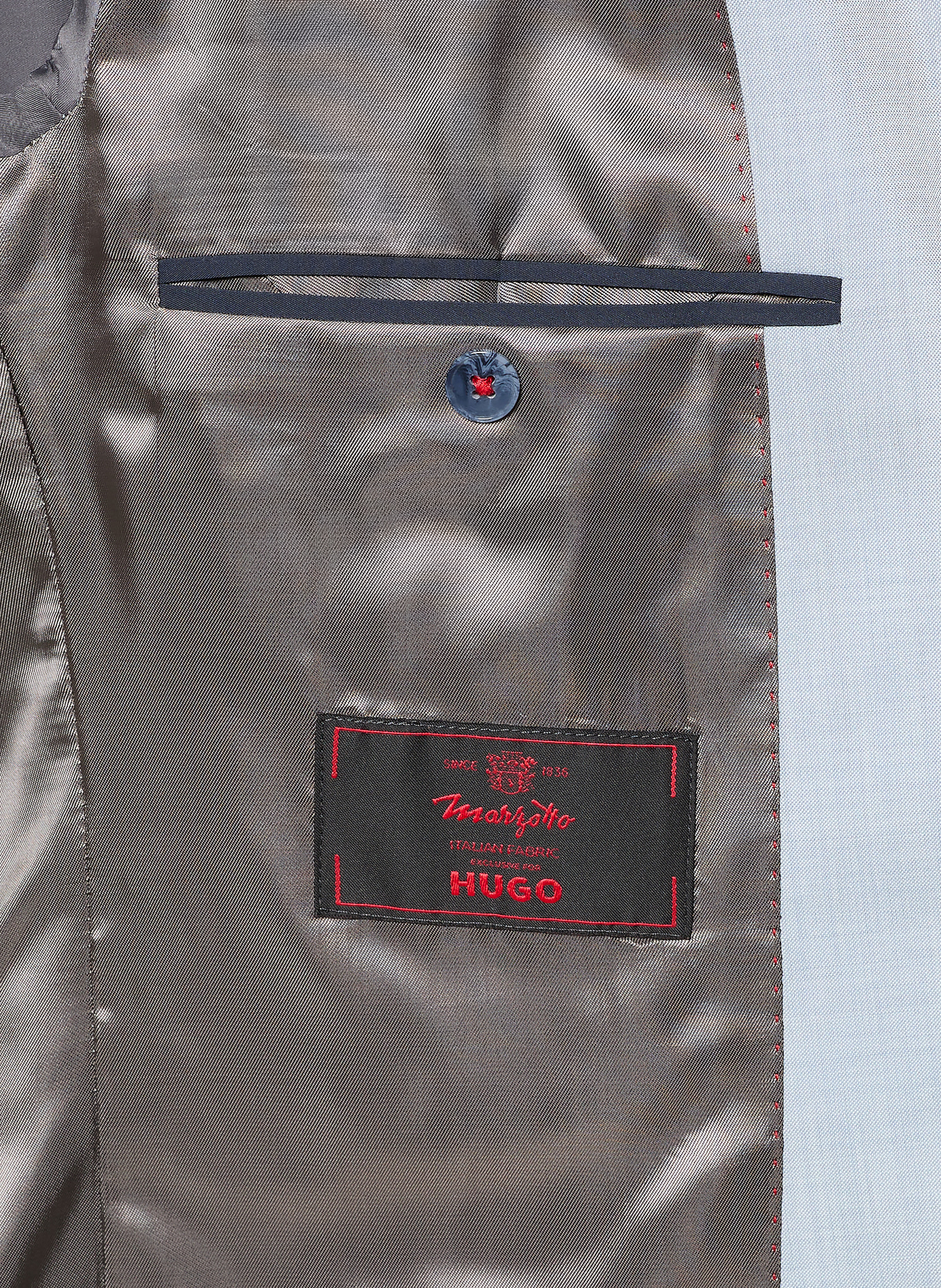 HUGO Costume HENRY/GETLIN Slim Fit: BLEU CLAIR