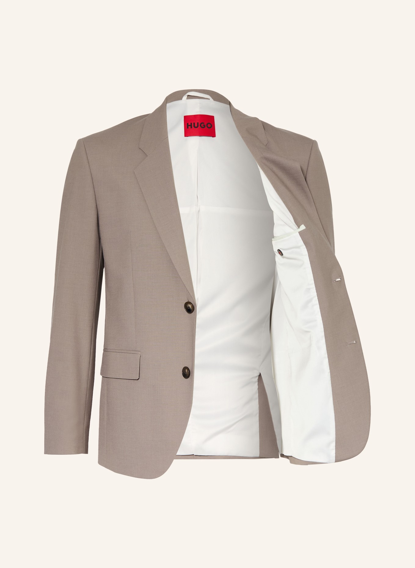 HUGO Anzugsakko KRIS Modern Fit: 237 Light/Pastel Brown