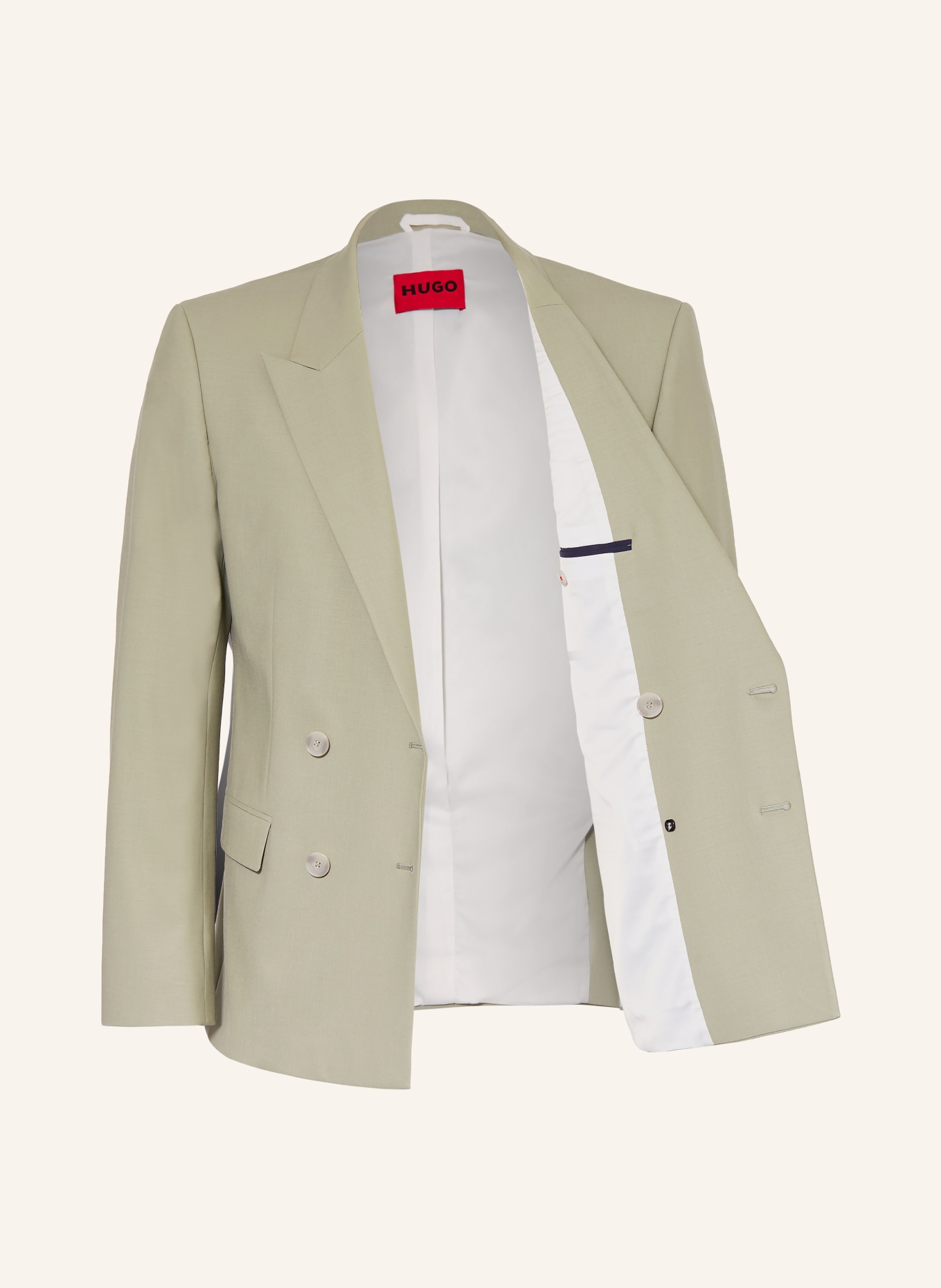 HUGO Anzugsakko HENRY Slim Fit: 337 LIGHT/PASTEL GREEN