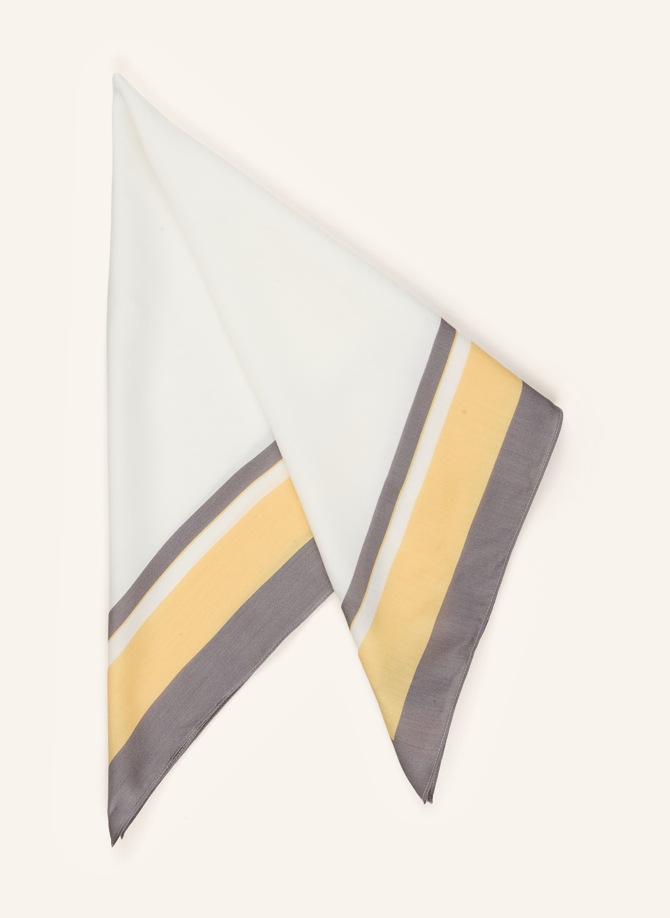 HUGO szal: KREMOWY / SZARY / ŻÓŁTY