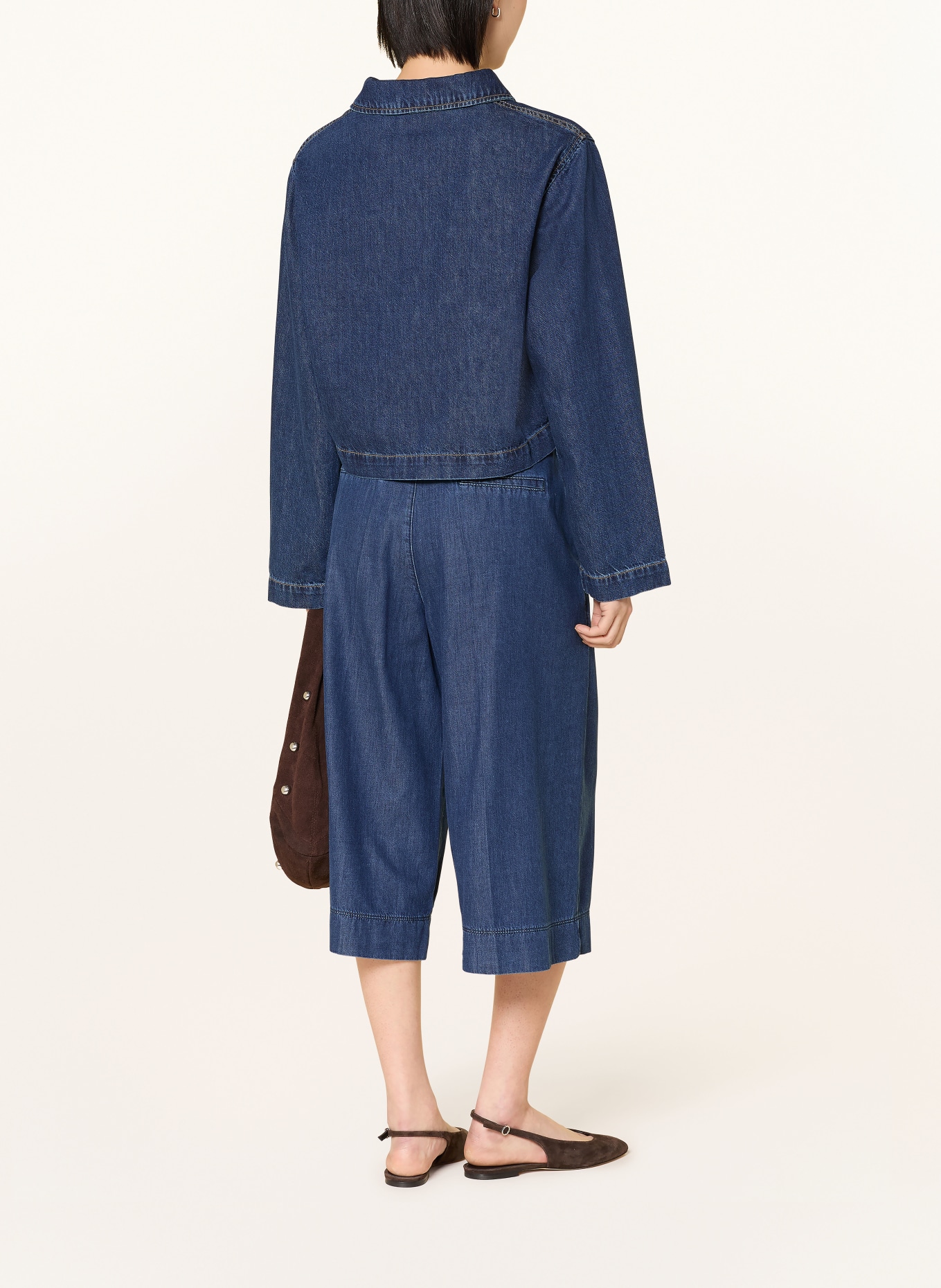 MAC Culotte aspect jean: BLEU