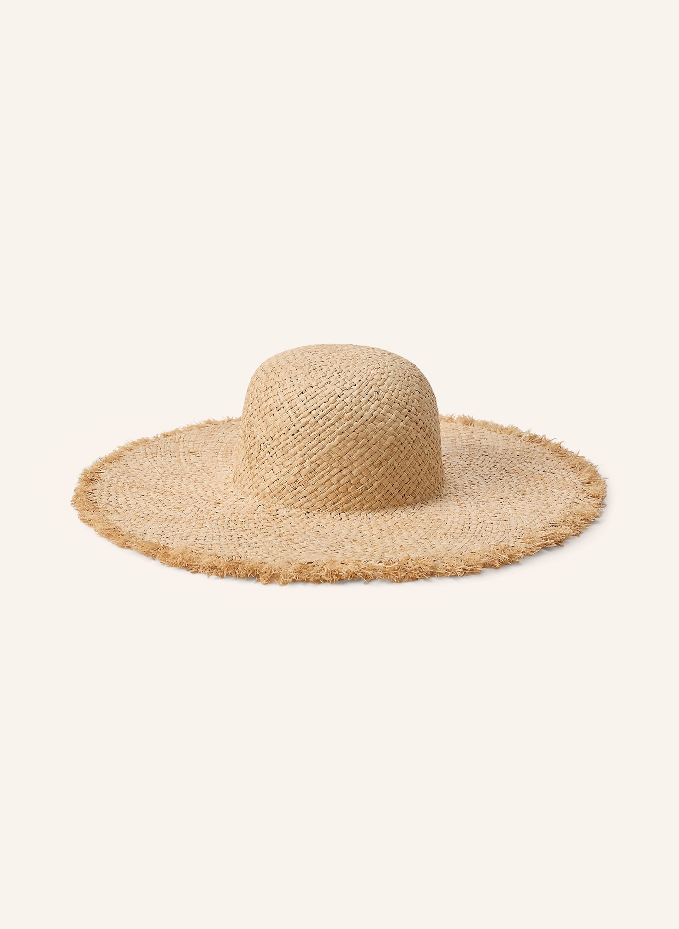 LAUREN RALPH LAUREN Strohhut: HELLBRAUN