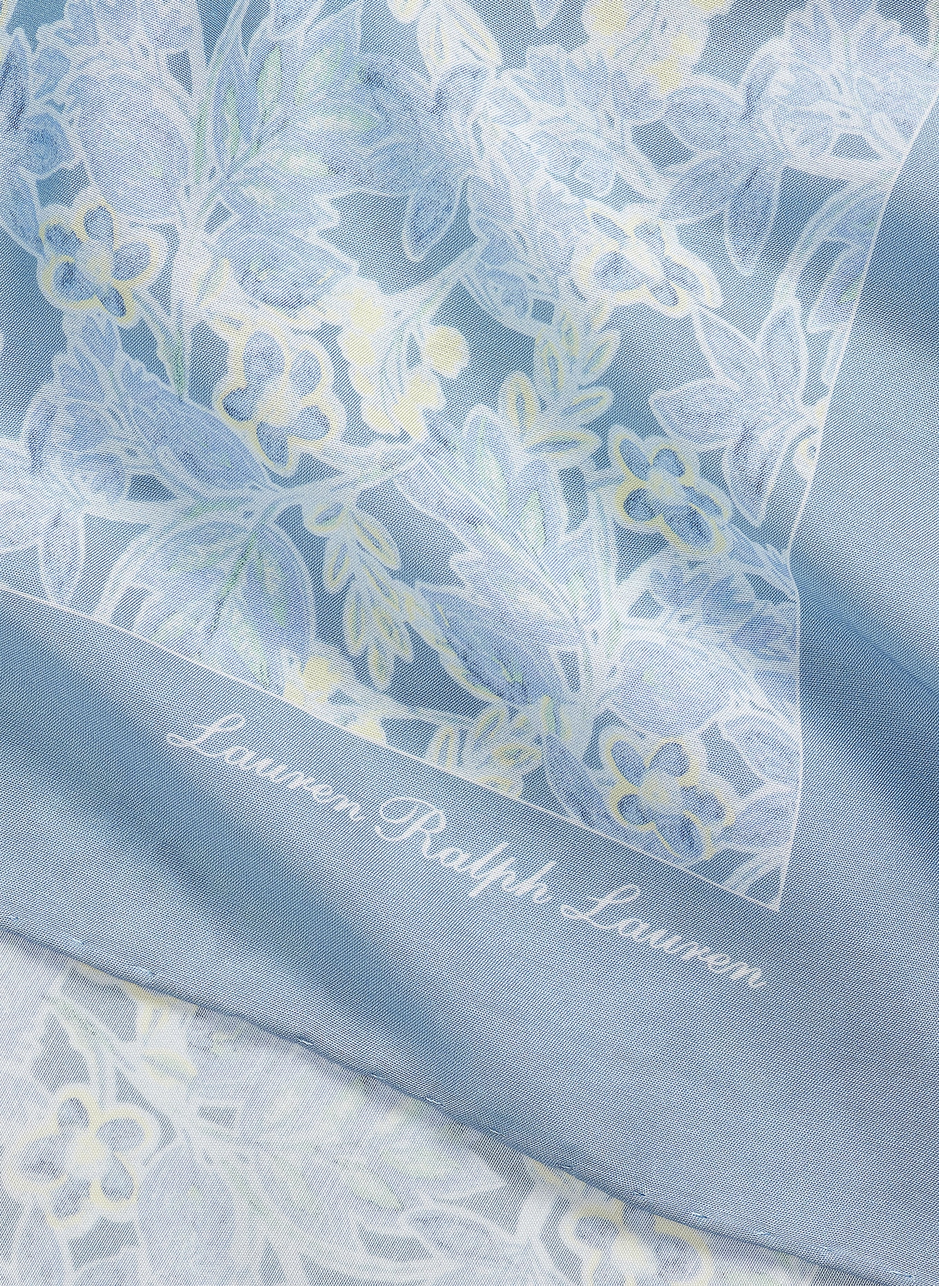 LAUREN RALPH LAUREN cloth: BLUE GRAY / LIGHT PURPLE / LIGHT YELLOW