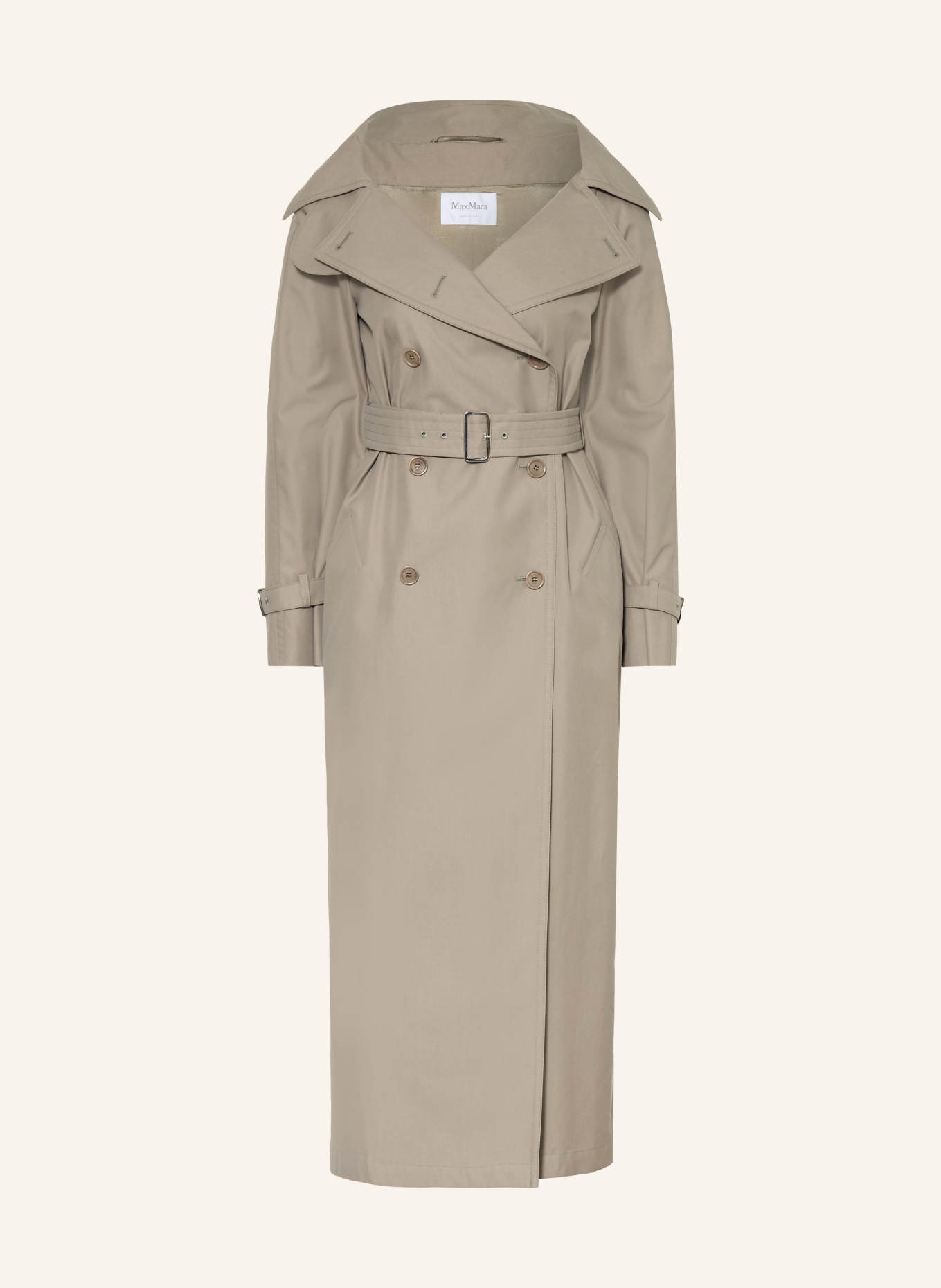 Max Mara Trenchcoat PANCIA: TAUPE