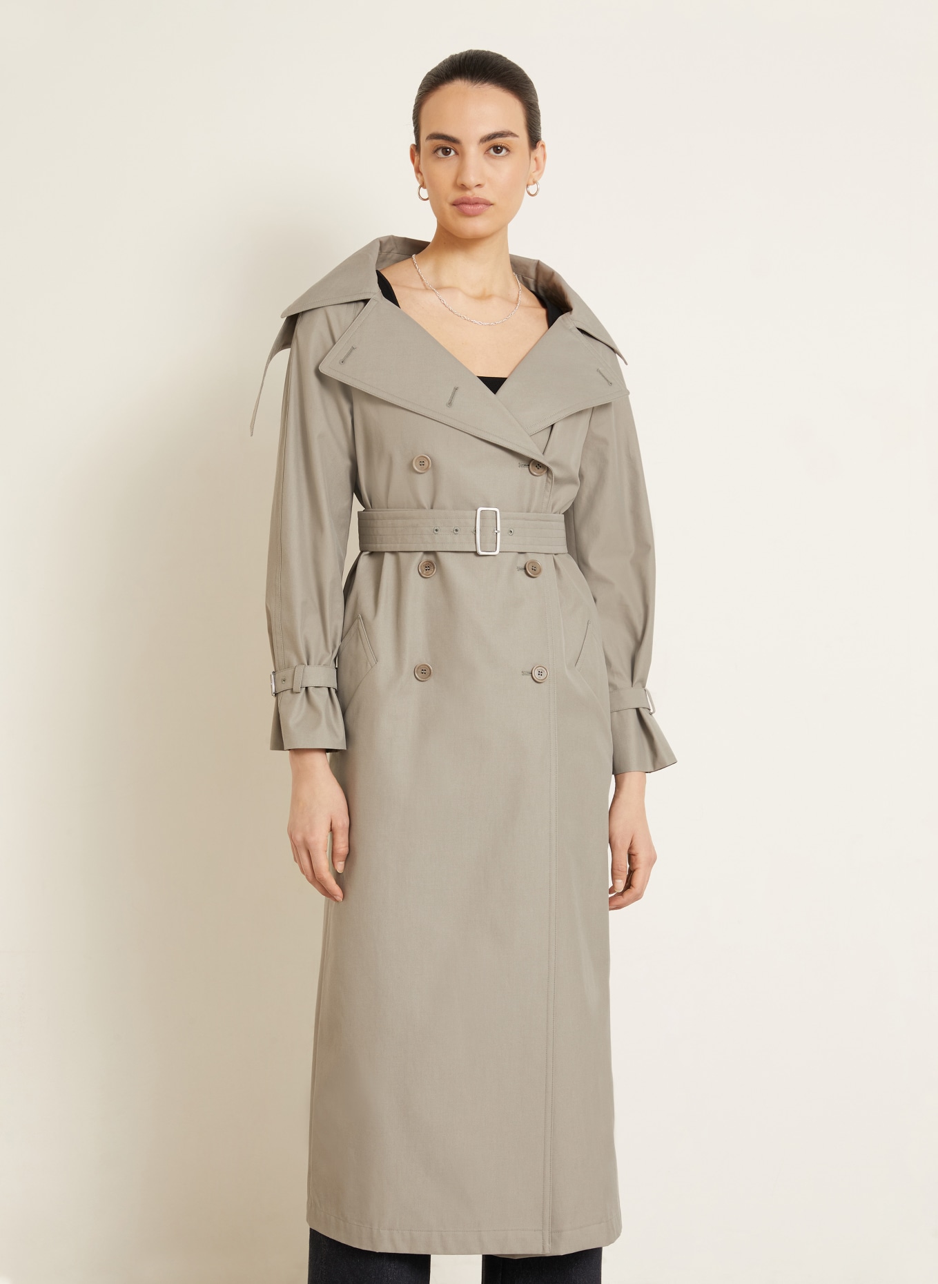 Max Mara Trenchcoat PANCIA: TAUPE