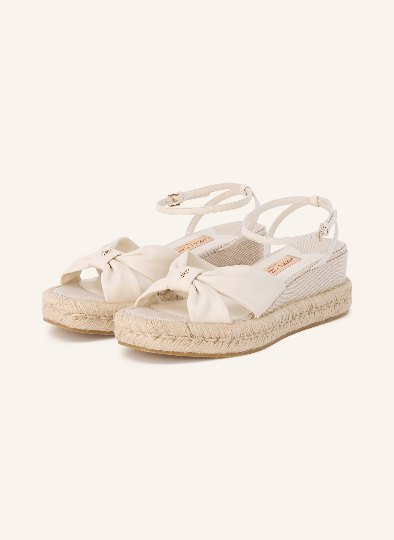 JIMMY CHOO Wedges AELLA: CREME