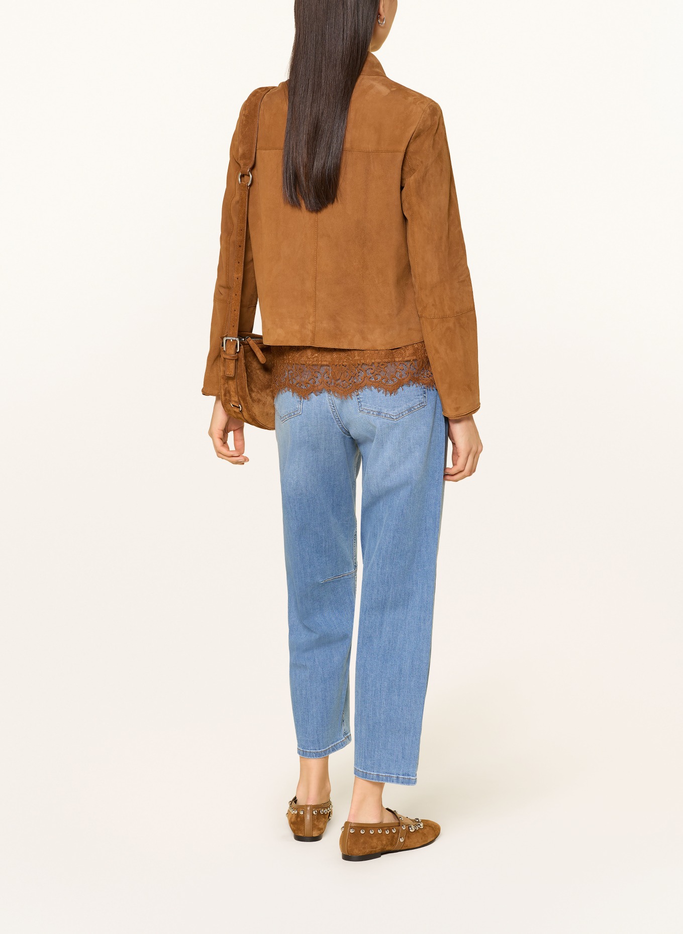 MORE & MORE Maminčiny džíny: 0962 middle blue denim