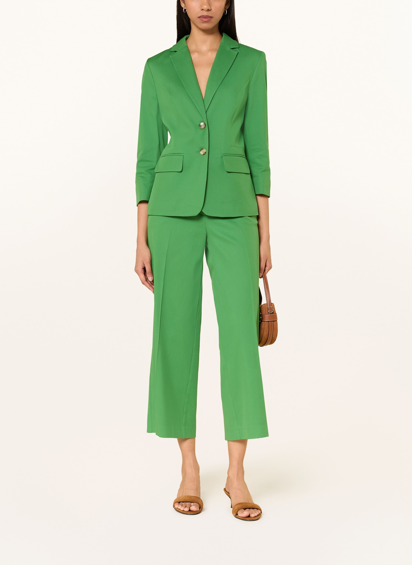 MORE & MORE Blazer mit 3/4-Arm: GRÜN