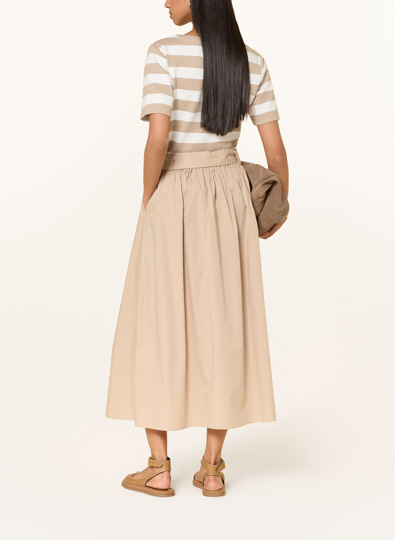 MORE & MORE T-shirt: BEIGE / CRÈME