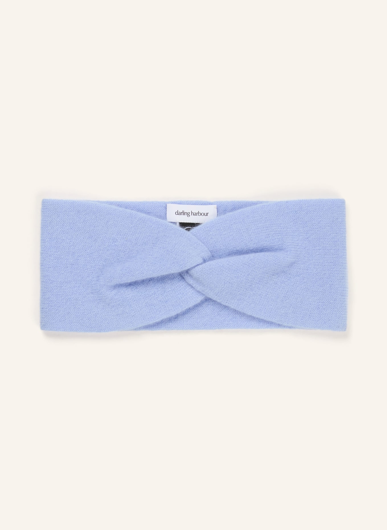 darling harbour Cashmere headband: Corn Flower