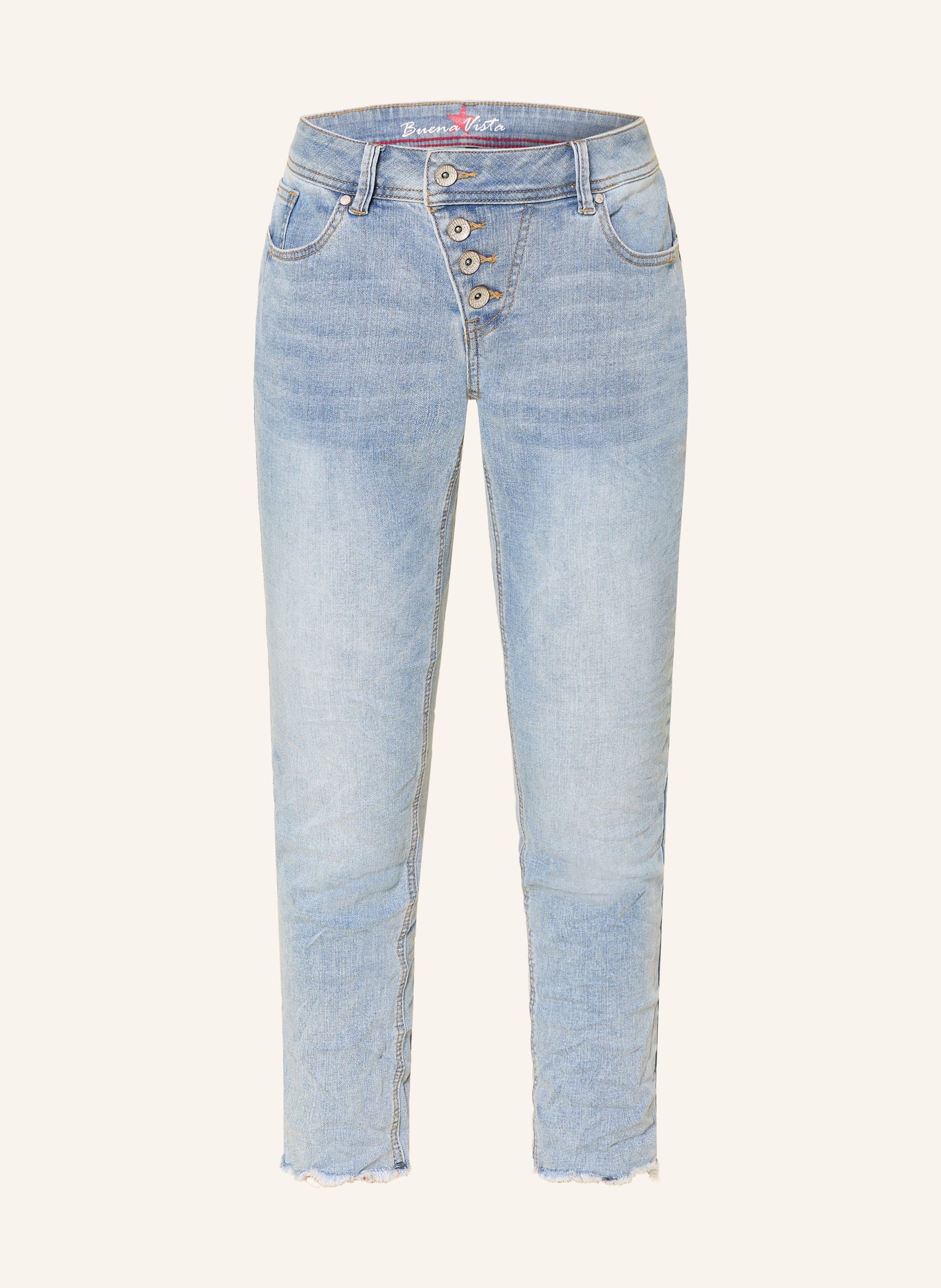 Buena Vista Skinny Jeans MALIBU: 4810 light stone