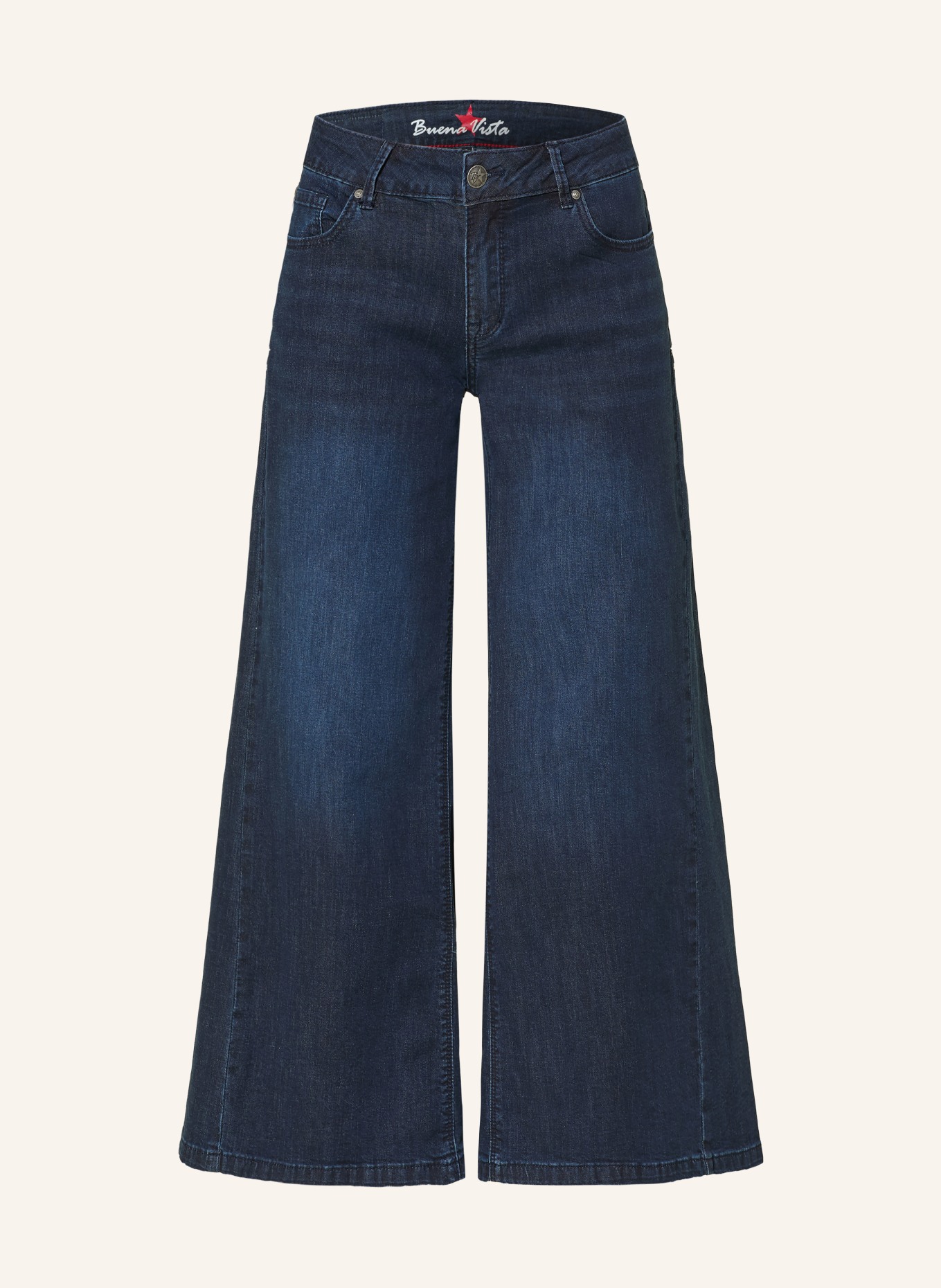 Buena Vista Cropped jeans ITALY PALAZZO: 5663 deep ocean