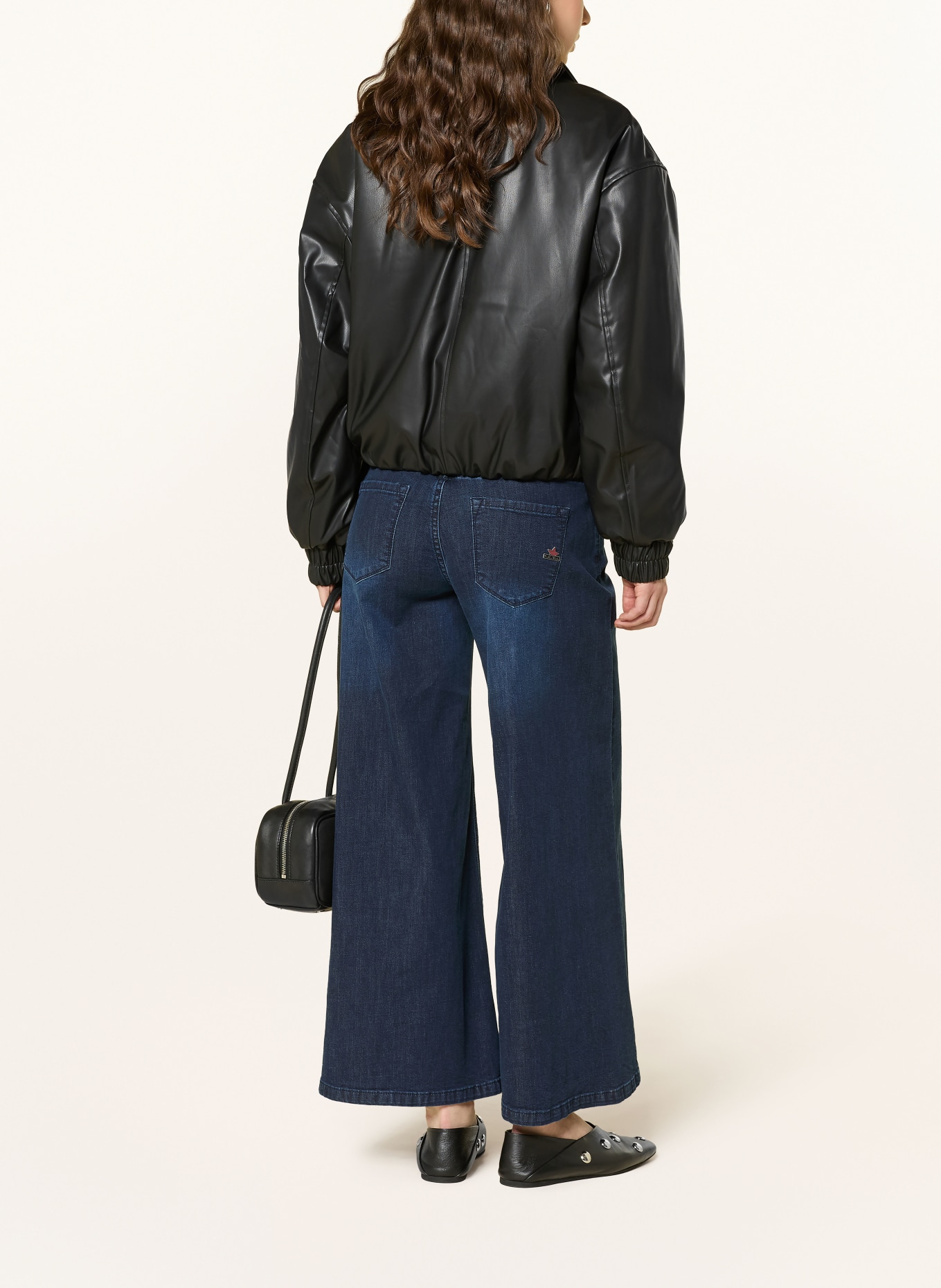 Buena Vista Cropped jeans ITALY PALAZZO: 5663 deep ocean