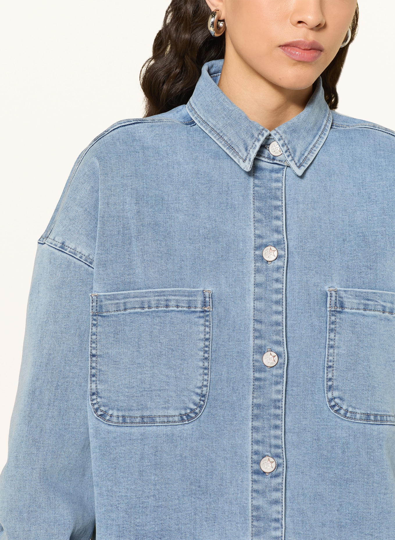 Buena Vista džínová bunda: 6532 embro denim