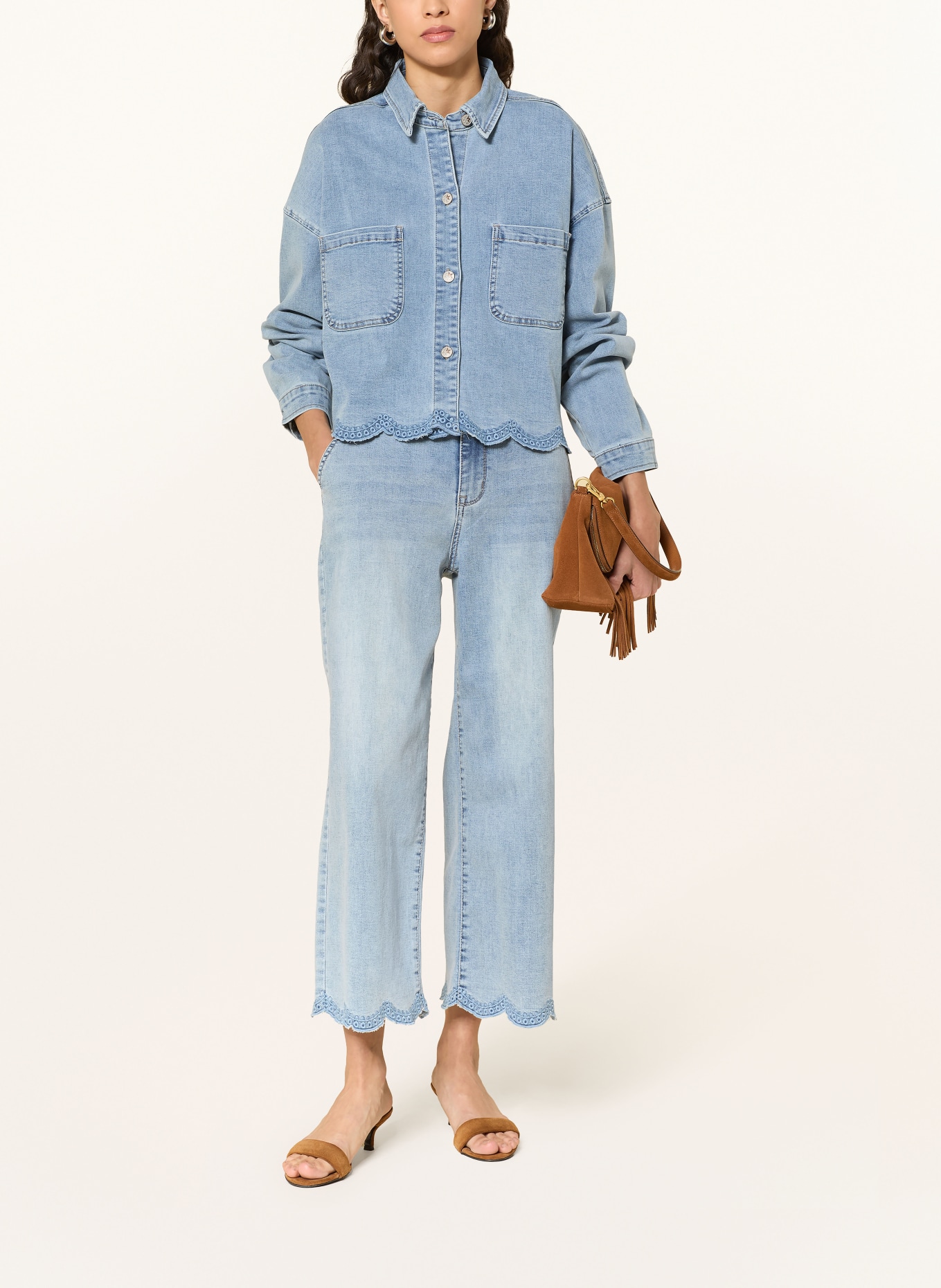 Buena Vista Jeans-Culotte: 6532 embro denim