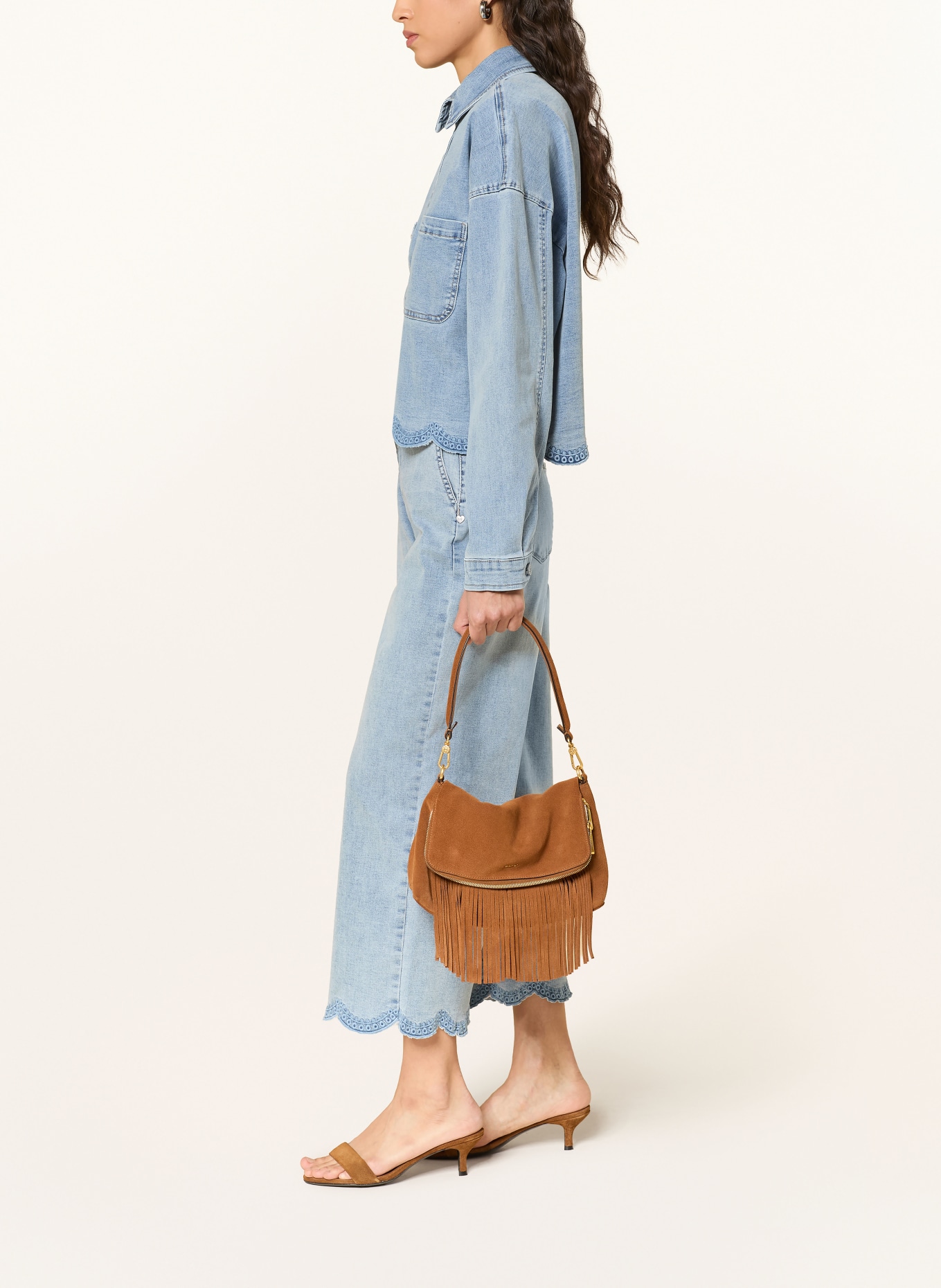 Buena Vista Jeans-Culotte: 6532 embro denim