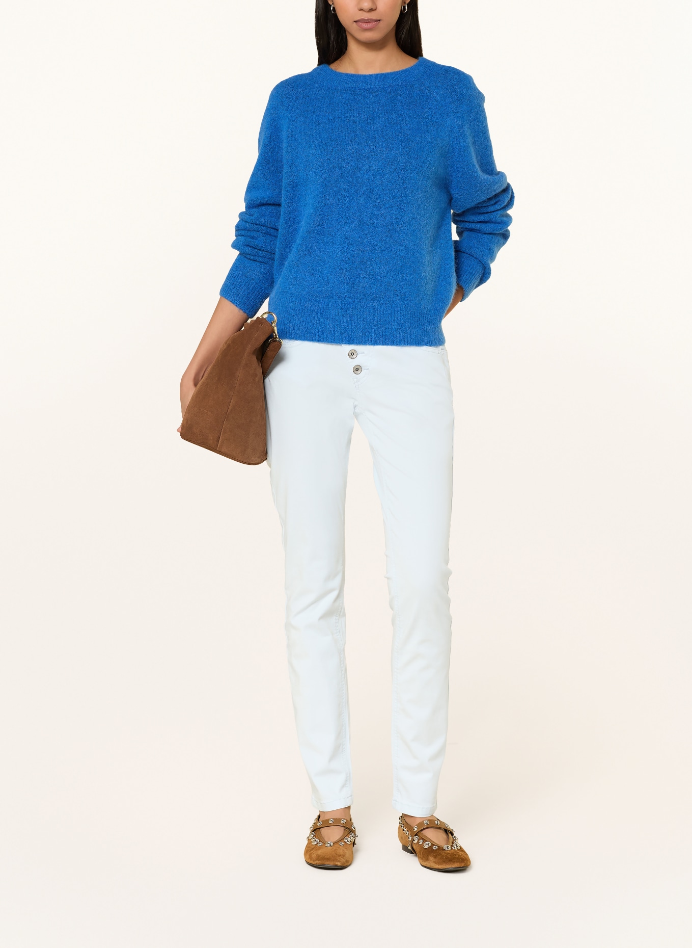 Buena Vista Skinny jeans MALIBU: 5980 pastel blue