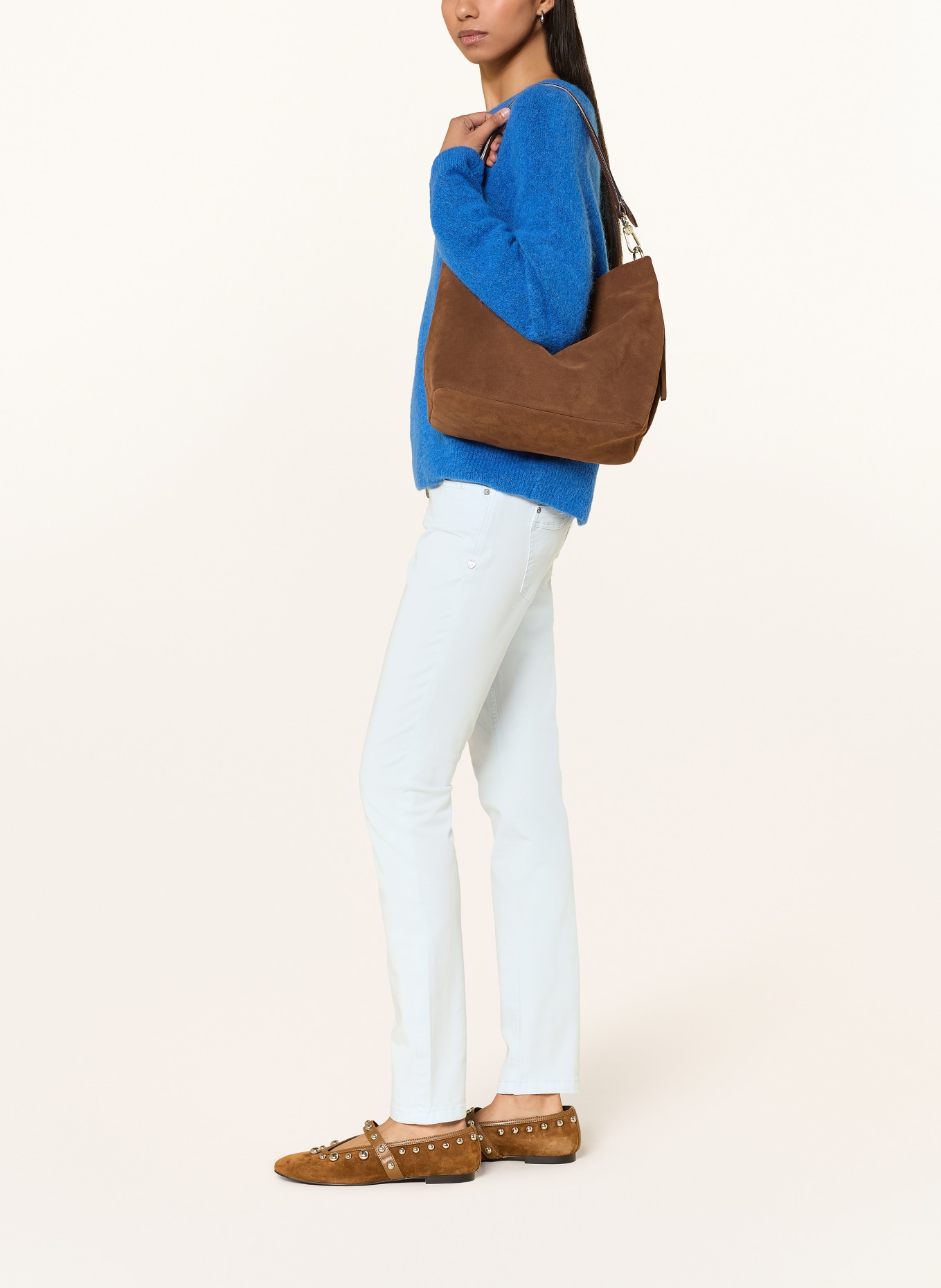 Buena Vista Skinny jeans MALIBU: 5980 pastel blue